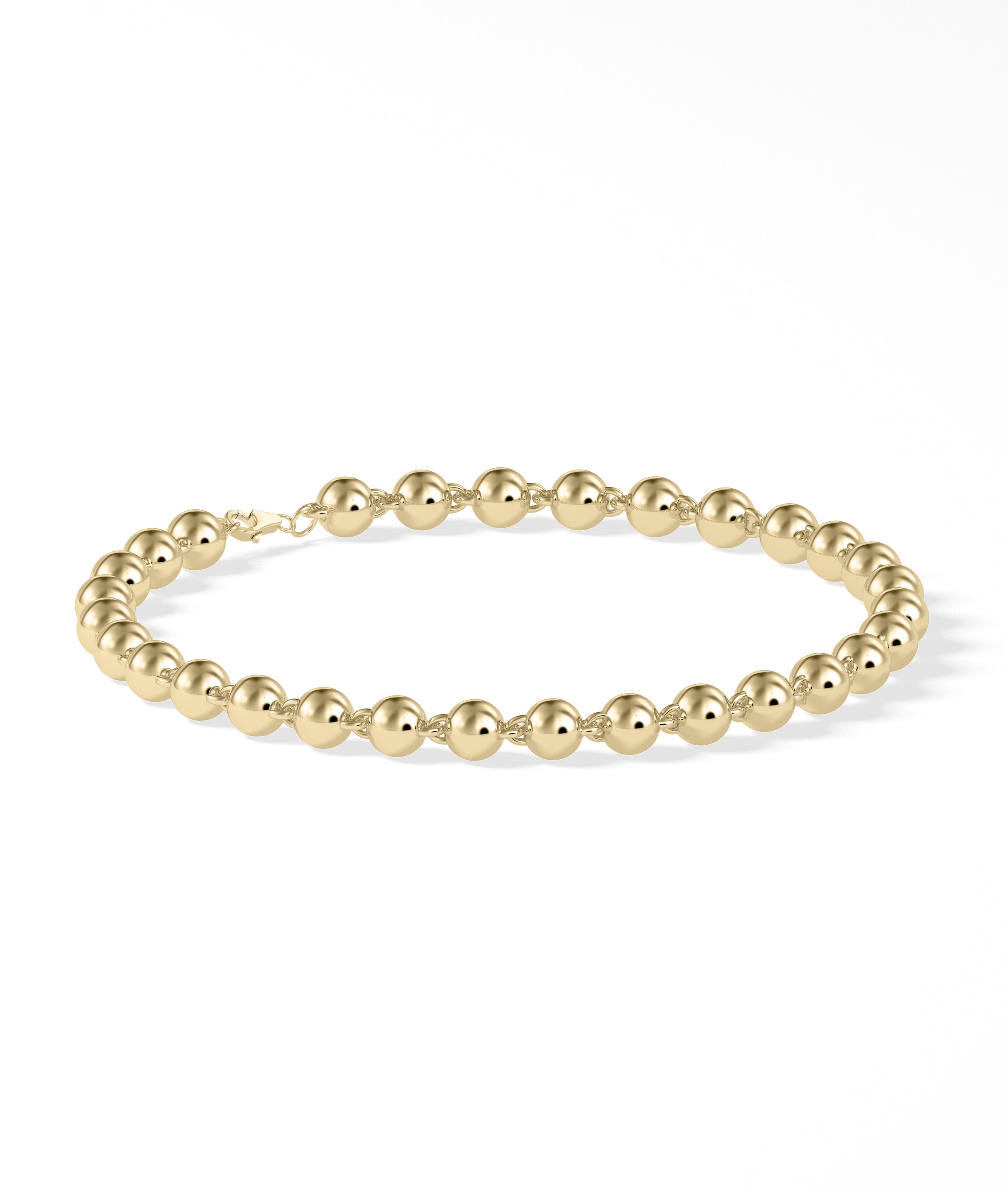 Gold Bead Bracelet - Perfect Everyday Jewelry