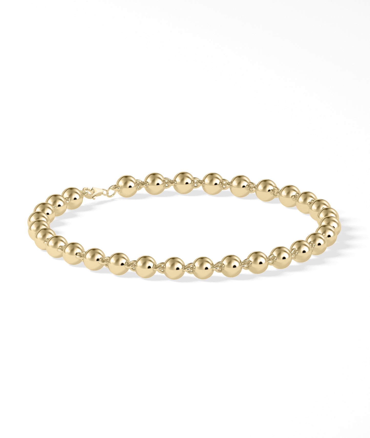 Gold Bead Bracelet - Perfect Everyday Jewelry