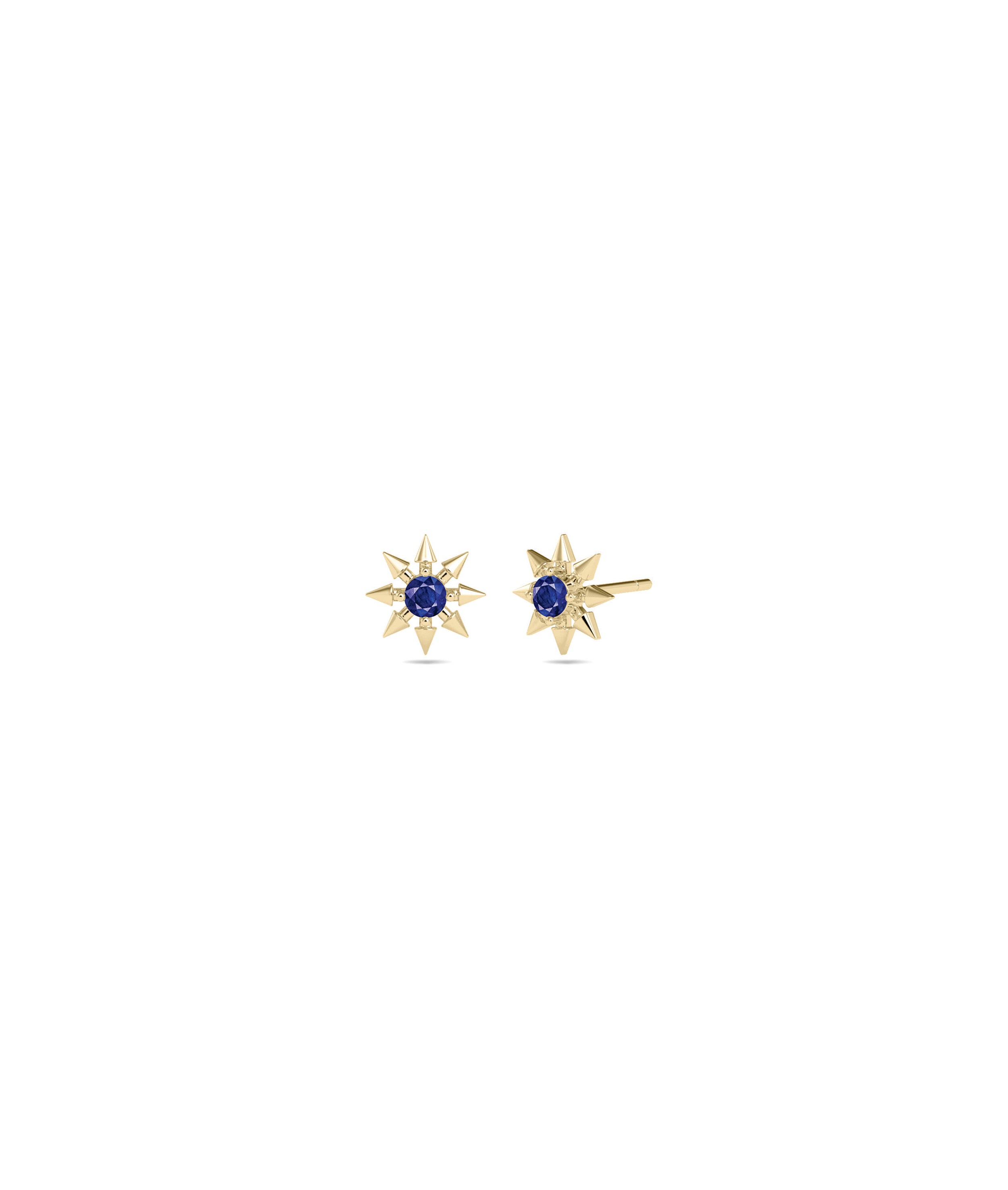 Birthstone Stud Earrings - Unique Diamond Earrings for Everyday Jewelry