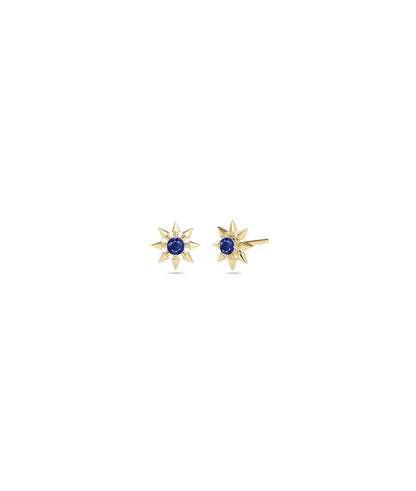 Birthstone Stud Earrings - Unique Diamond Earrings for Everyday Jewelry