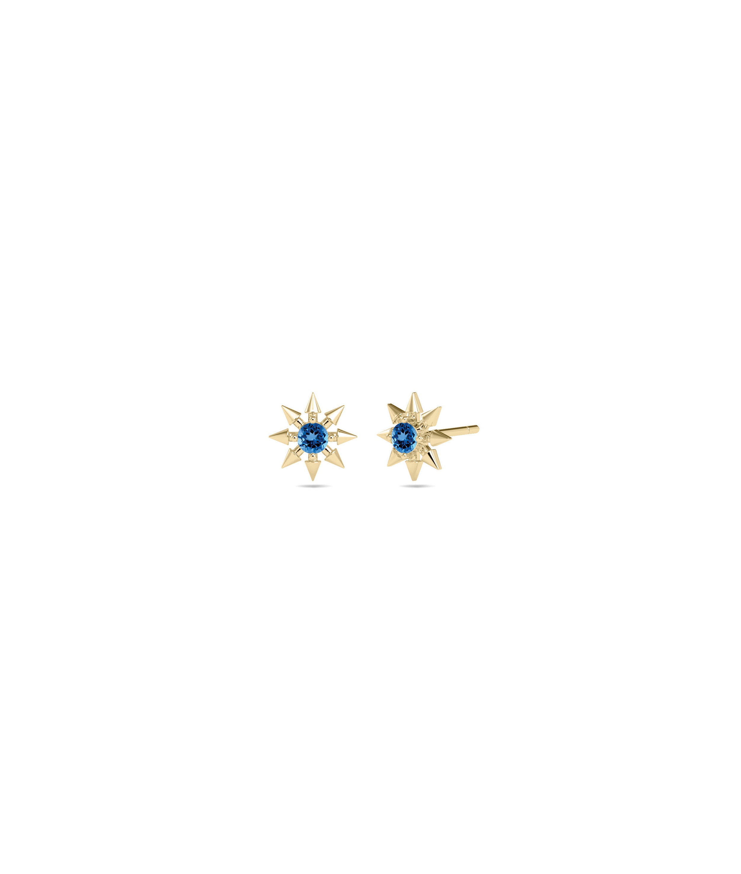 Birthstone Stud Earrings - Unique Diamond Earrings for Everyday Jewelry