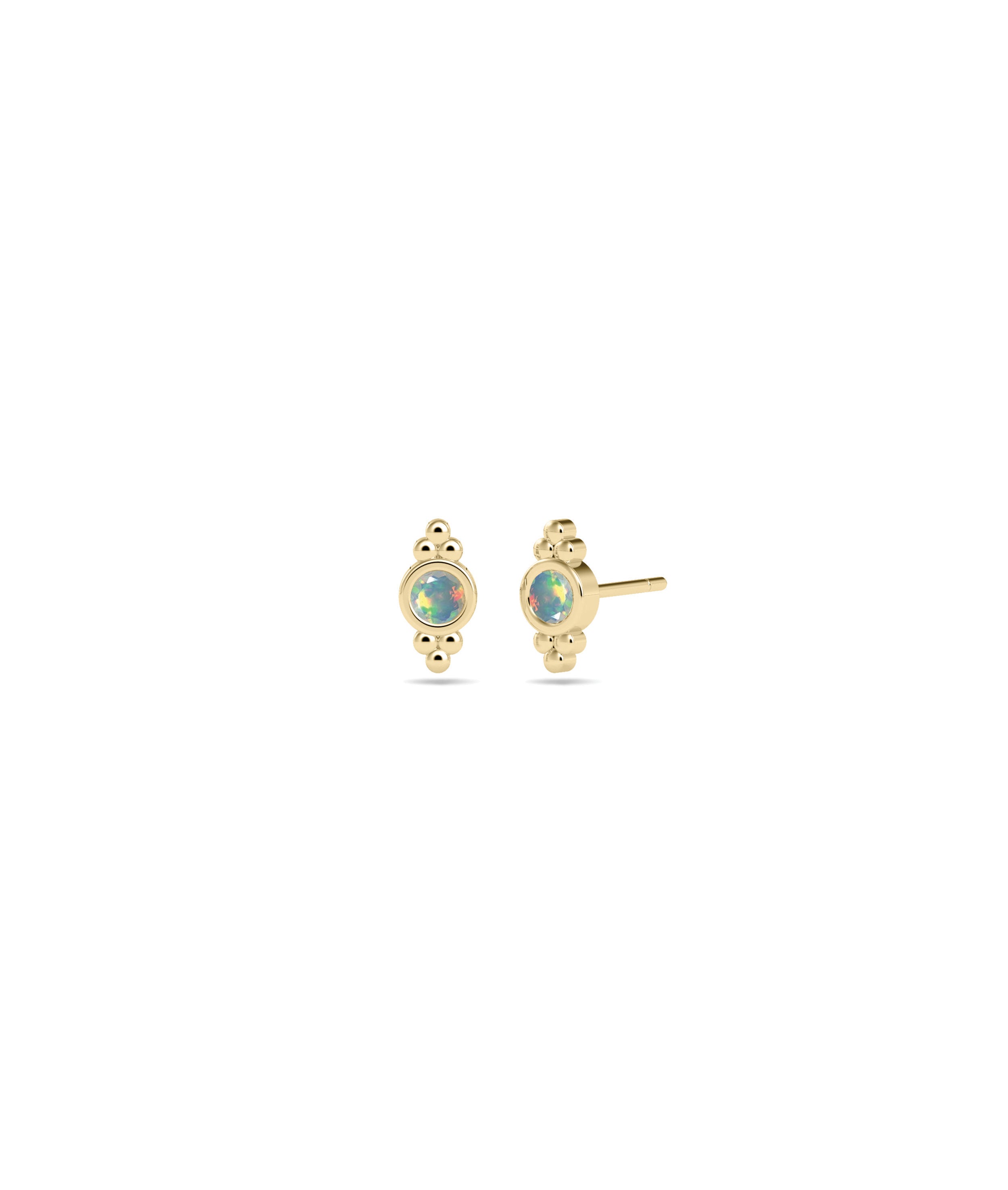 Birthstone Stud Earrings - Diamond Earrings for Everyday Jewelry Elegance