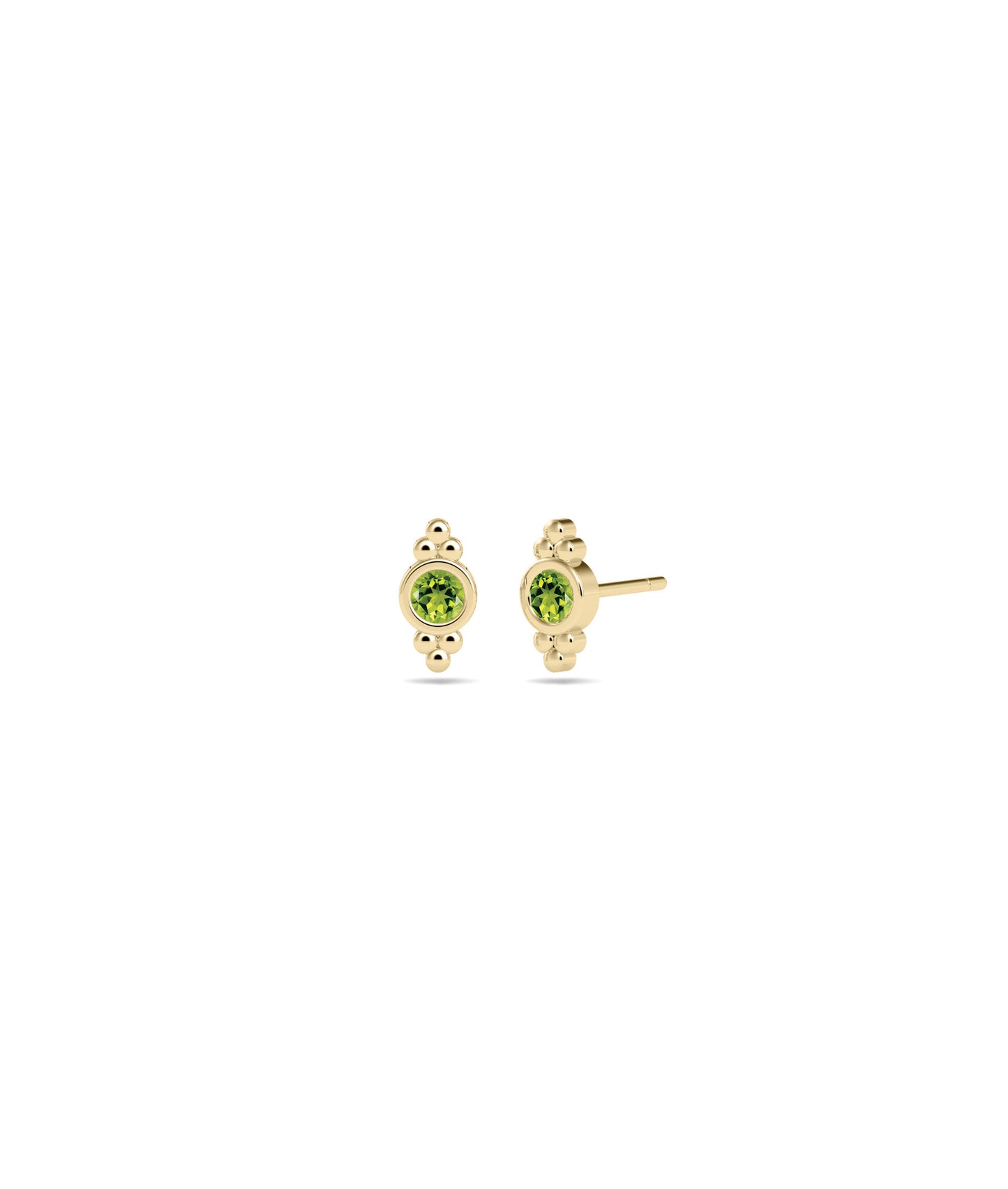 Birthstone Stud Earrings - Diamond Earrings for Everyday Jewelry Elegance