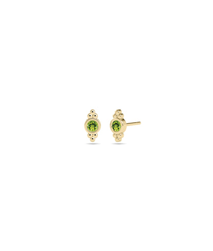 Birthstone Stud Earrings - Diamond Earrings for Everyday Jewelry Elegance