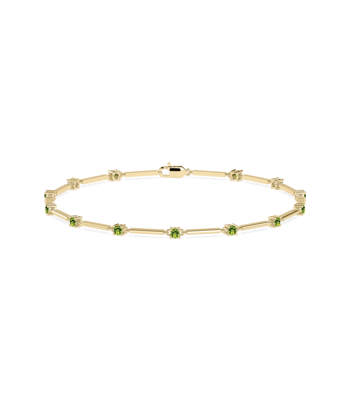 Birthstone Station Bracelet