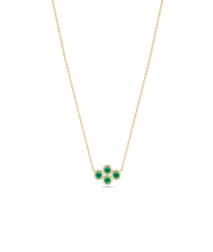 Birthstone Cluster Necklace | Diamond Necklace For Every Occasion