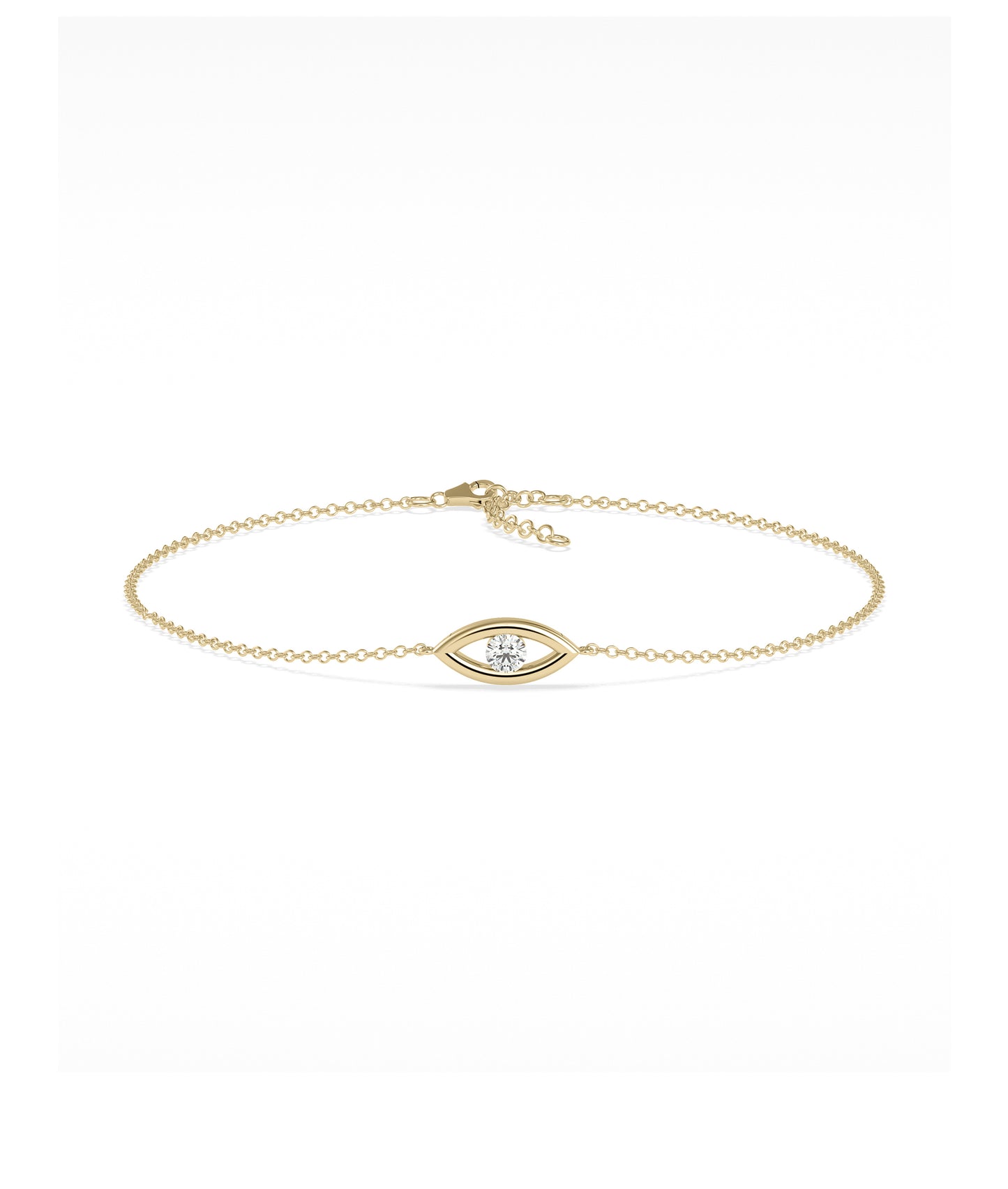 Birthstone Evil Eye Bracelet | Diamond Bracelet For Women