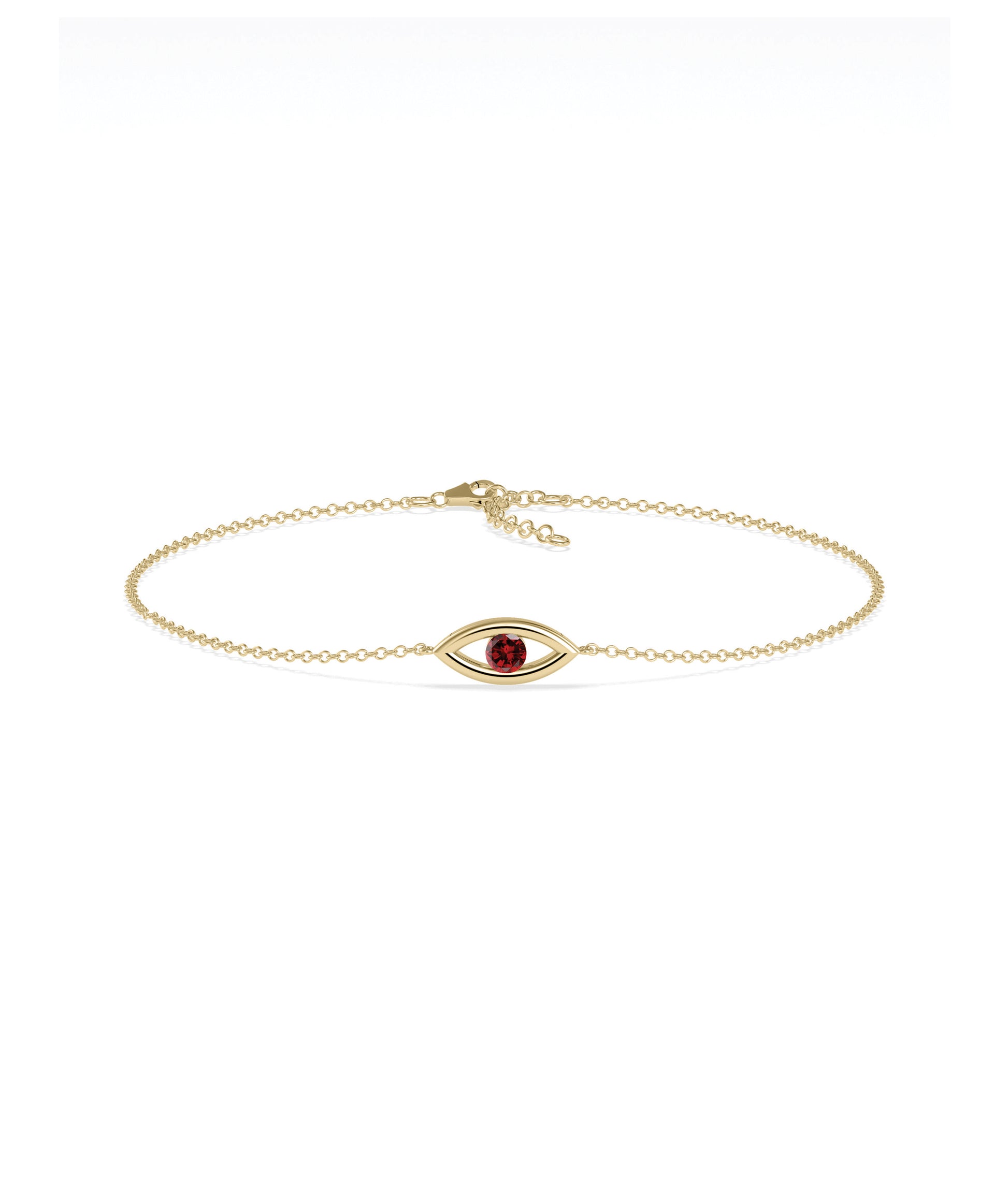 Birthstone Evil Eye Bracelet | Diamond Bracelet For Women