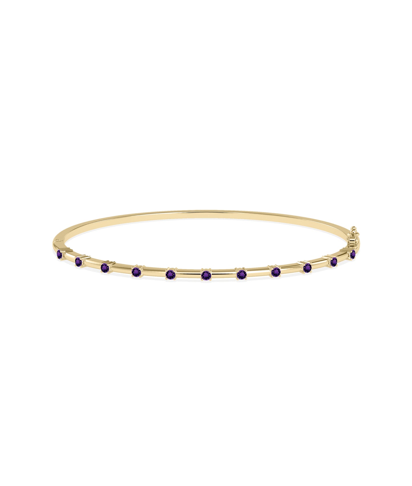 Birthstone Station Bangle - Perfect Everyday Jewelry