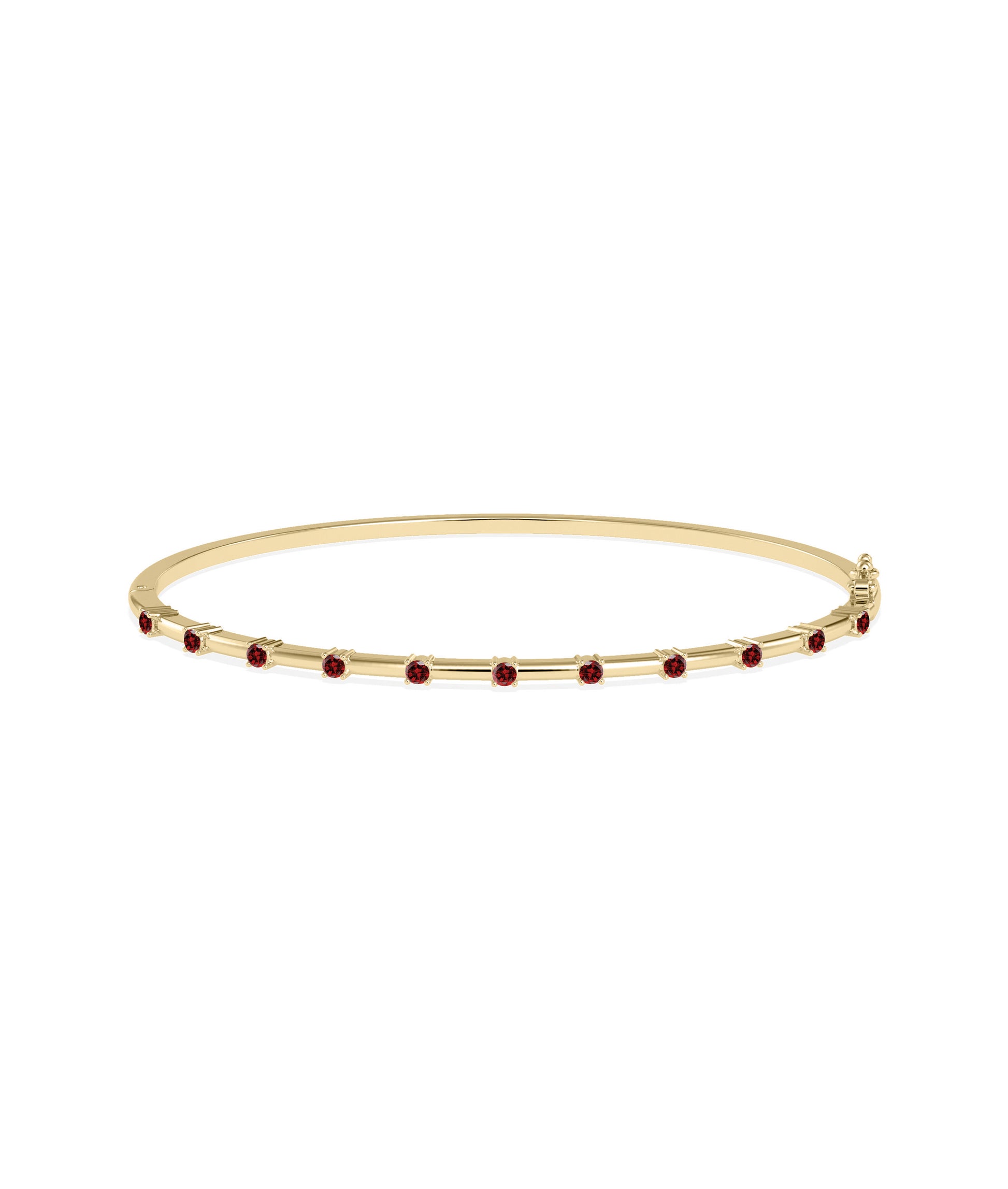 Birthstone Station Bangle - Perfect Everyday Jewelry