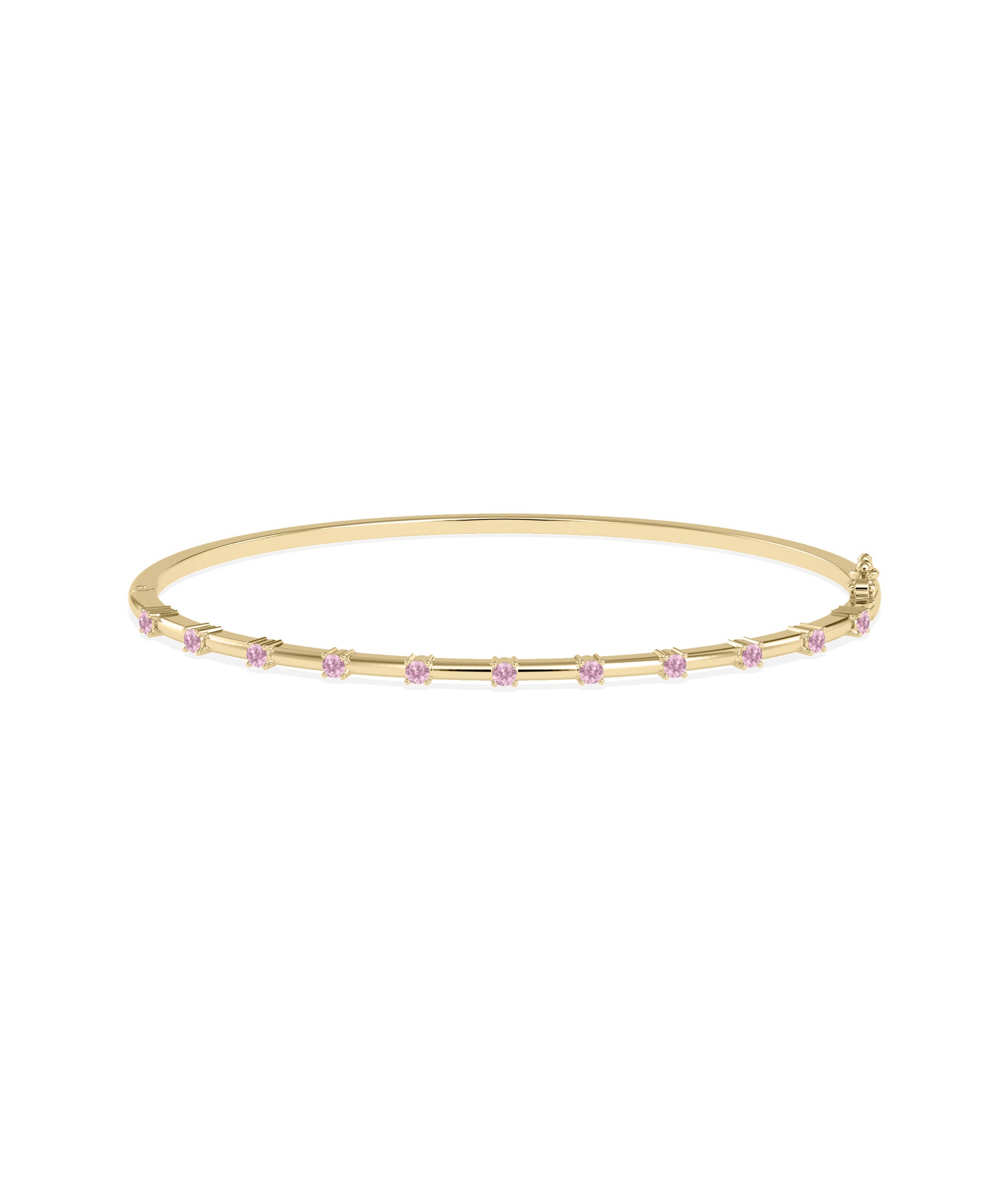 Birthstone Station Bangle - Perfect Everyday Jewelry