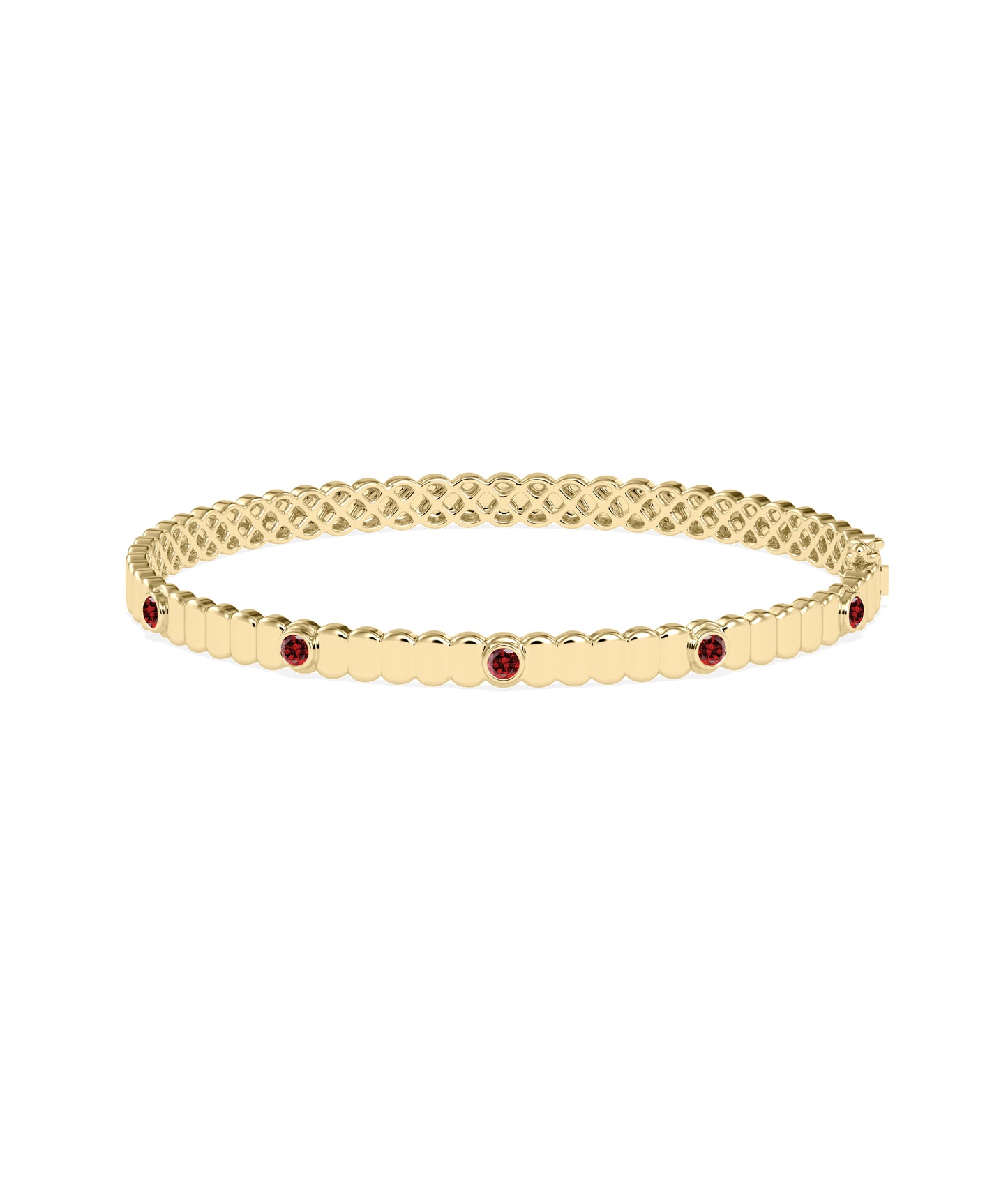 Birthstone Groove Bangle | Gold And Diamond Bangles Online