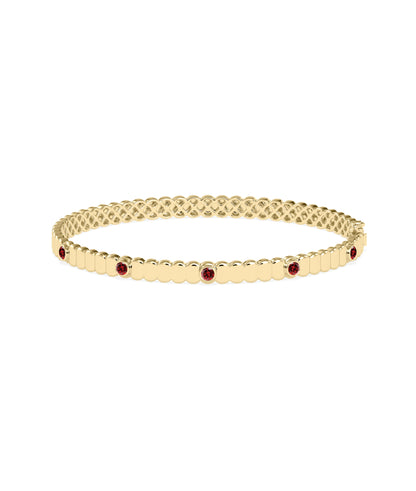 Birthstone Groove Bangle | Gold And Diamond Bangles Online