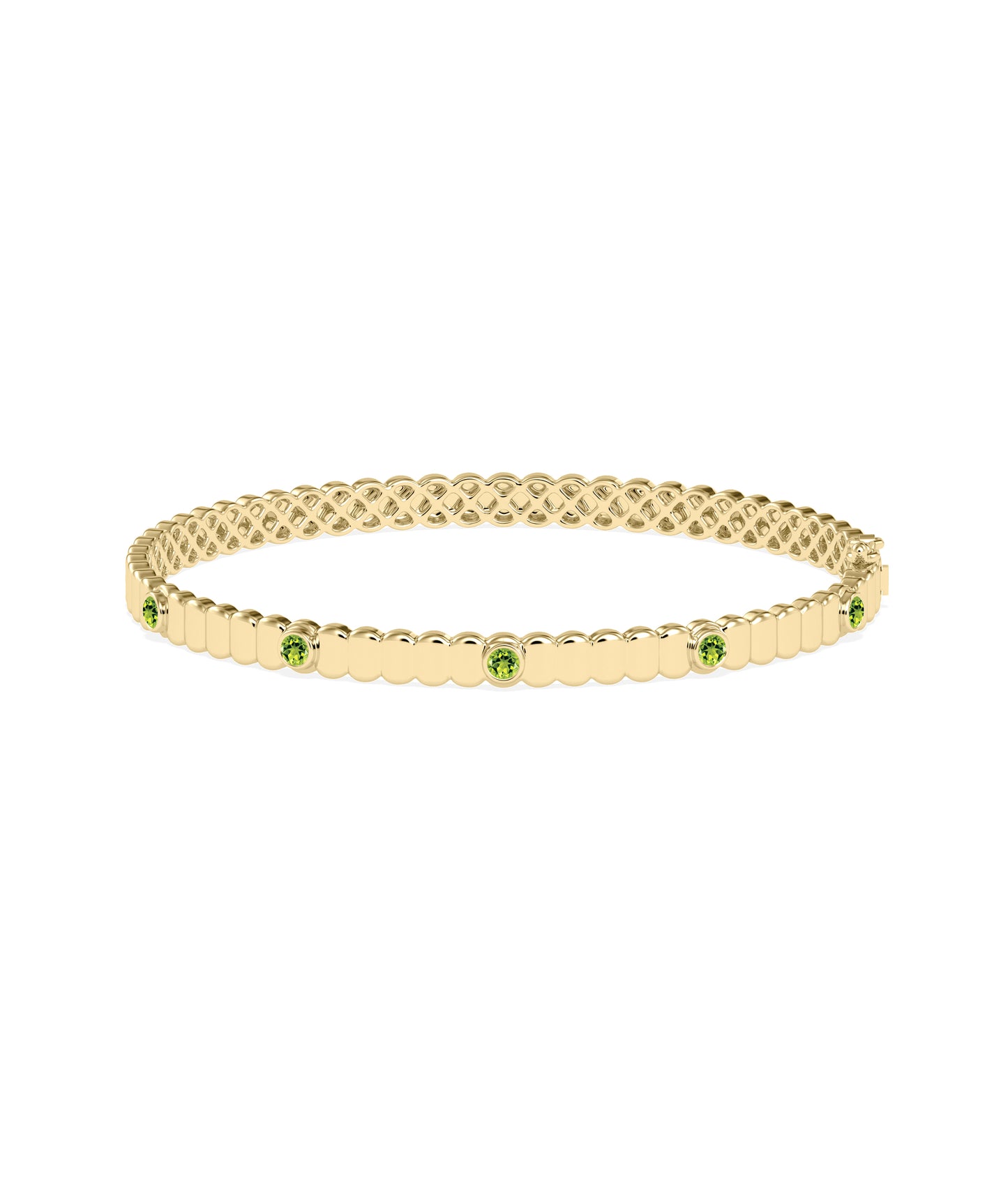 Birthstone Groove Bangle | Gold And Diamond Bangles Online