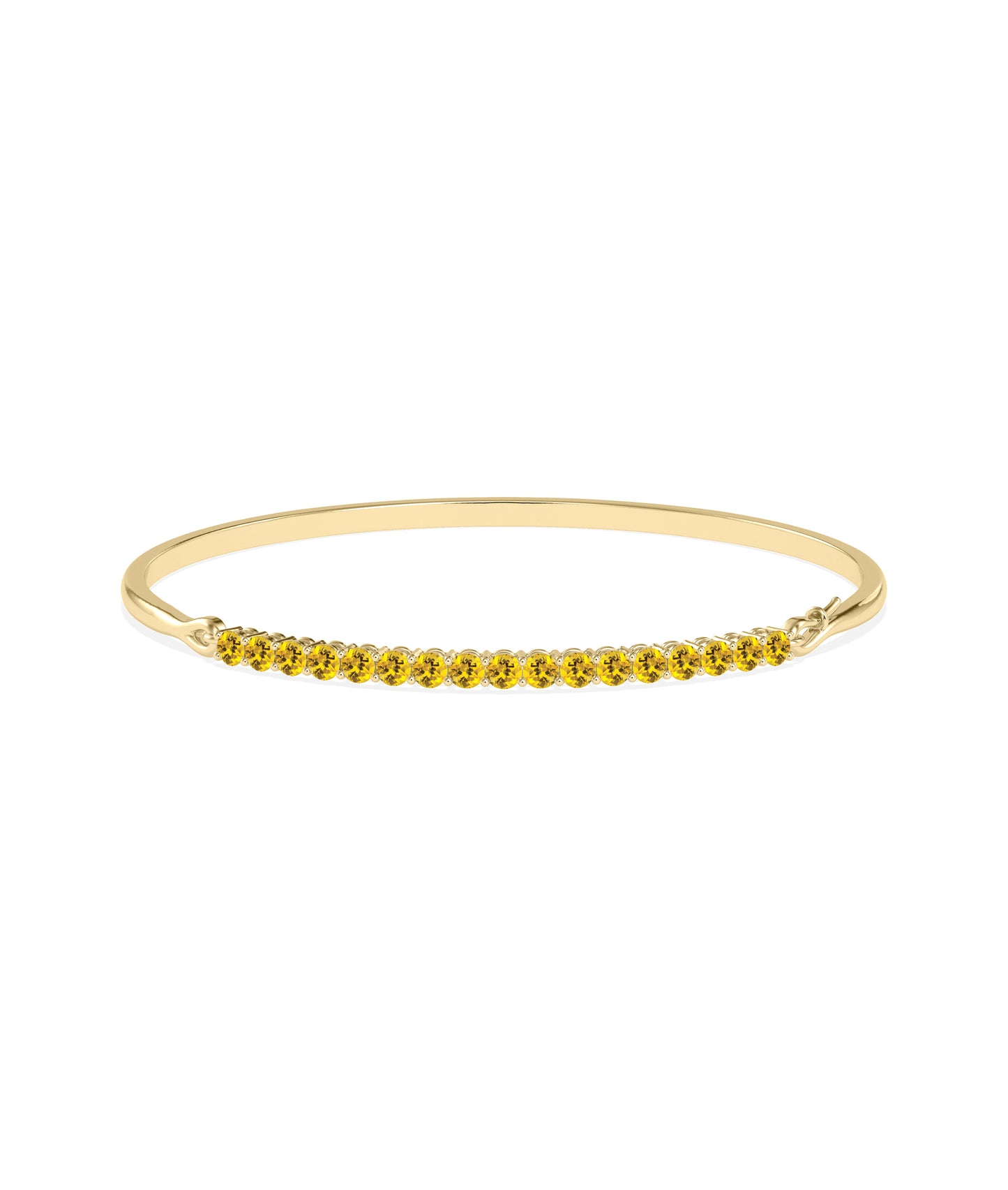 Movable Birthstone Bangle | Diamond Bangle Bracelet