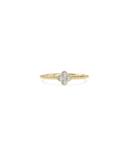 Birthstone Cluster Band Ring | Diamond Band Rings 