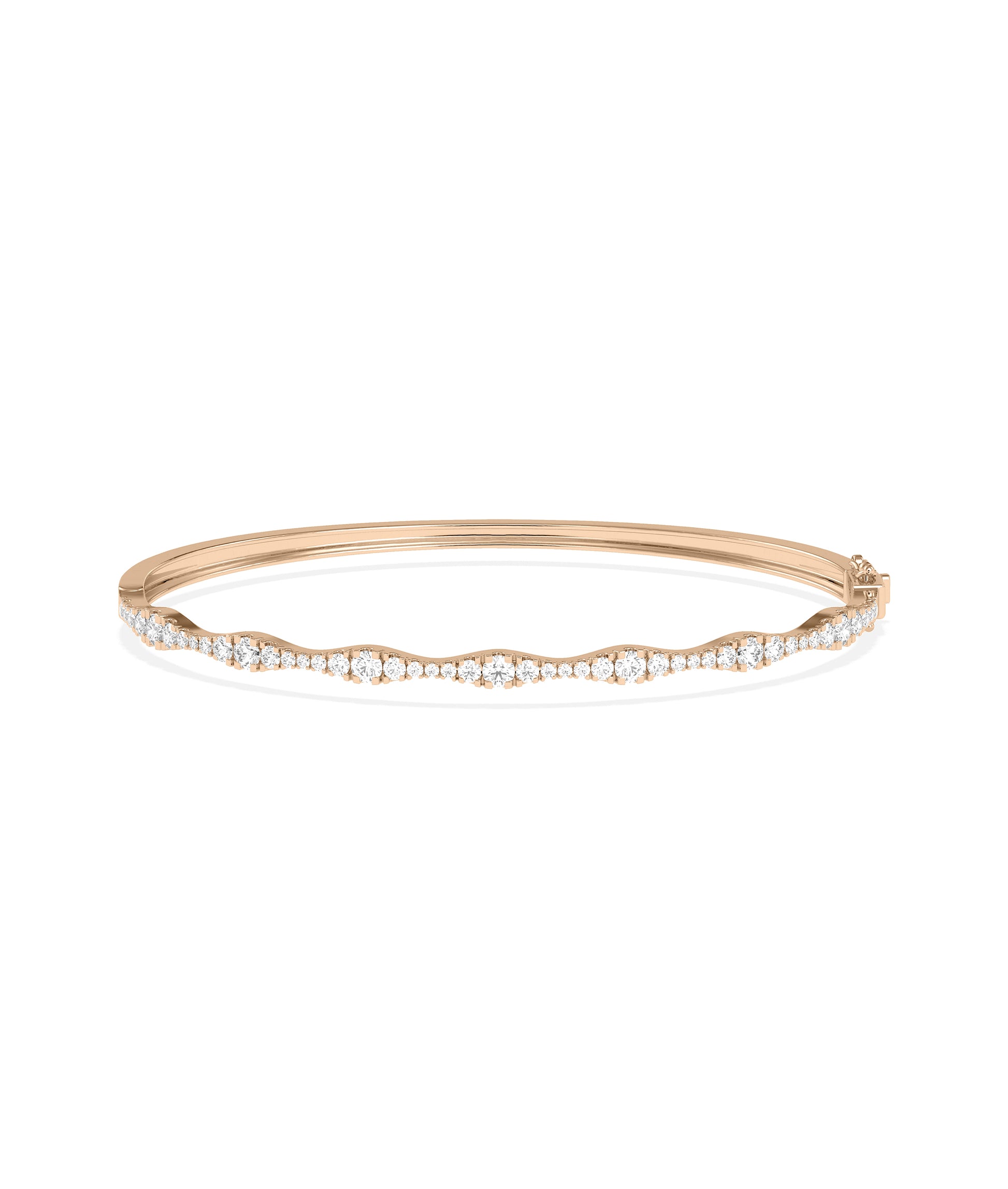 Diamond Graduating Bangle | Diamond Bangles 