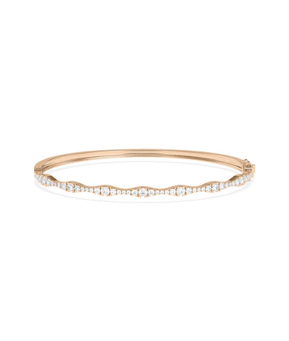 Diamond Graduating Bangle | Diamond Bangles 