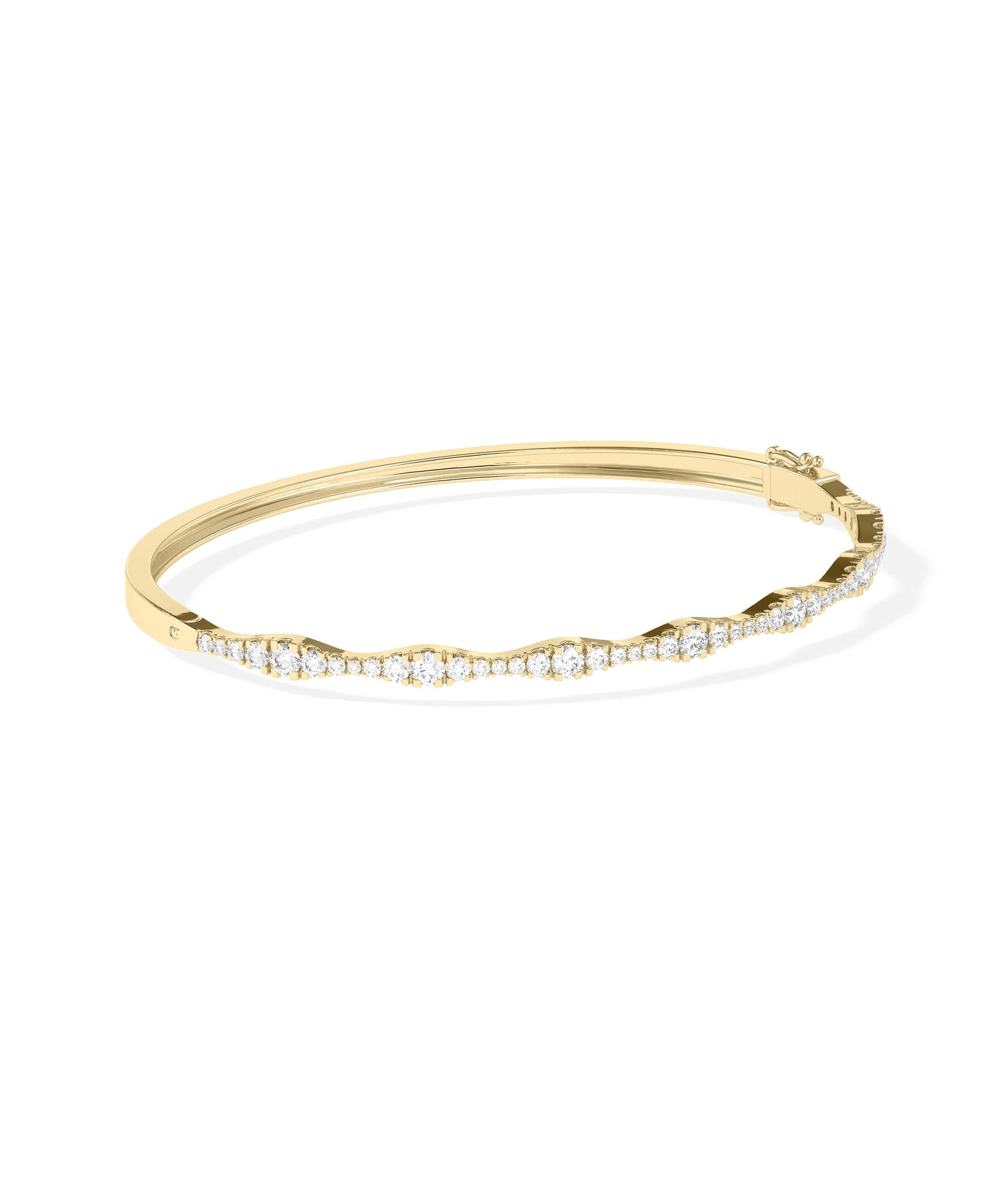 Diamond Graduating Bangle | Diamond Bangles 