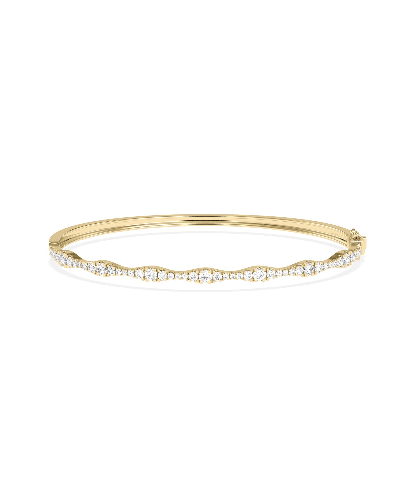 Diamond Graduating Bangle | Diamond Bangles 