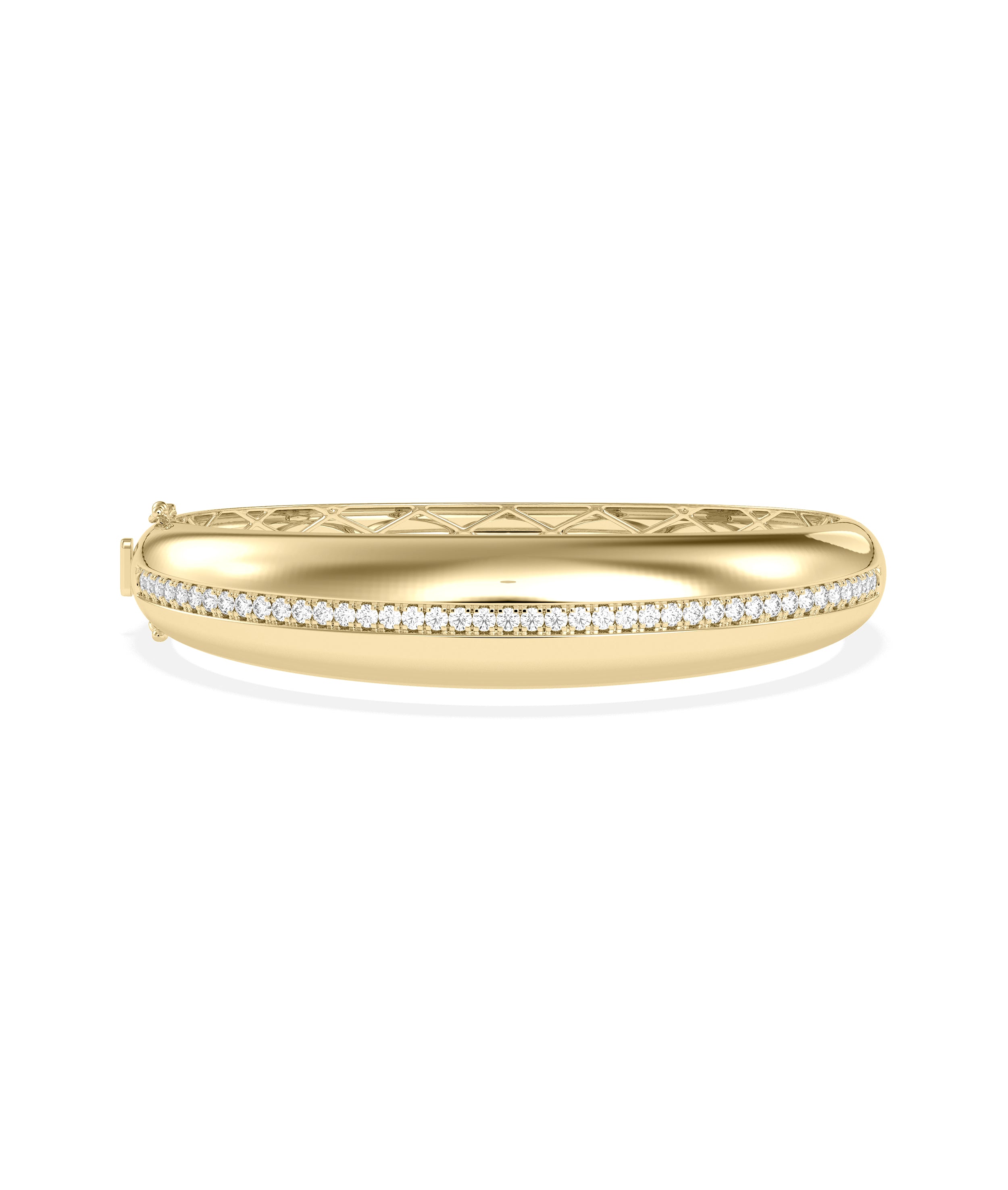 Diamond Dome Bangle - Best Diamond Bangles For Women