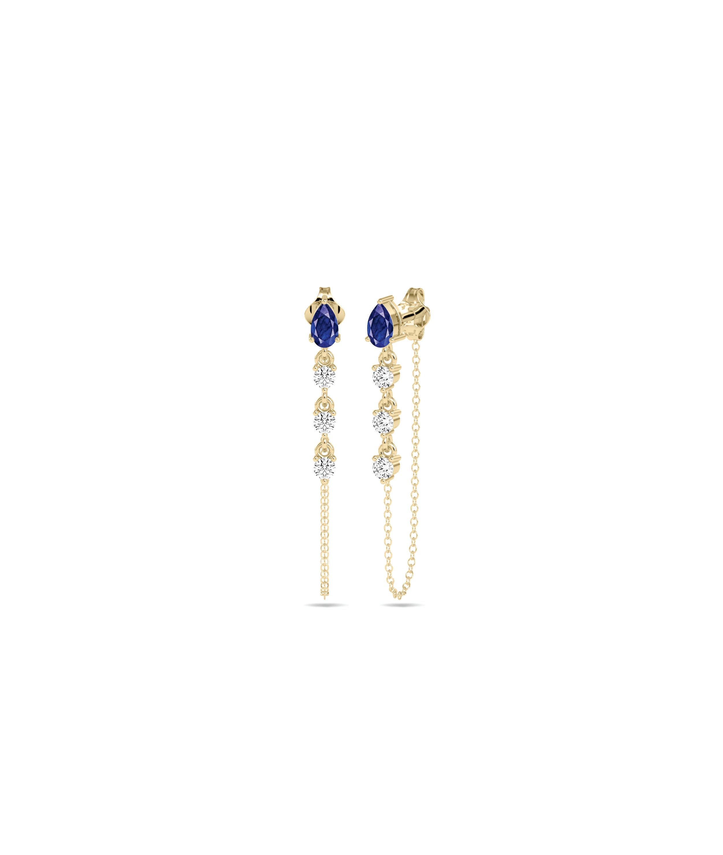 Diamond and Birthstone Dangle Earrings | Shop Everyday Jewelry