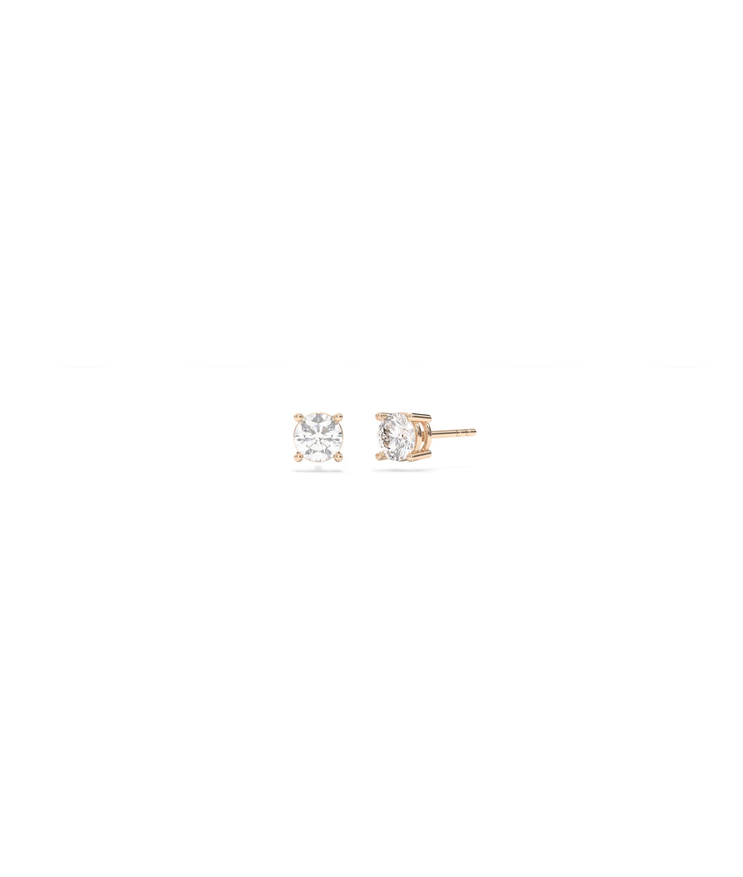 0.50 Cttw Diamond Stud Earrings- everyday jewelry