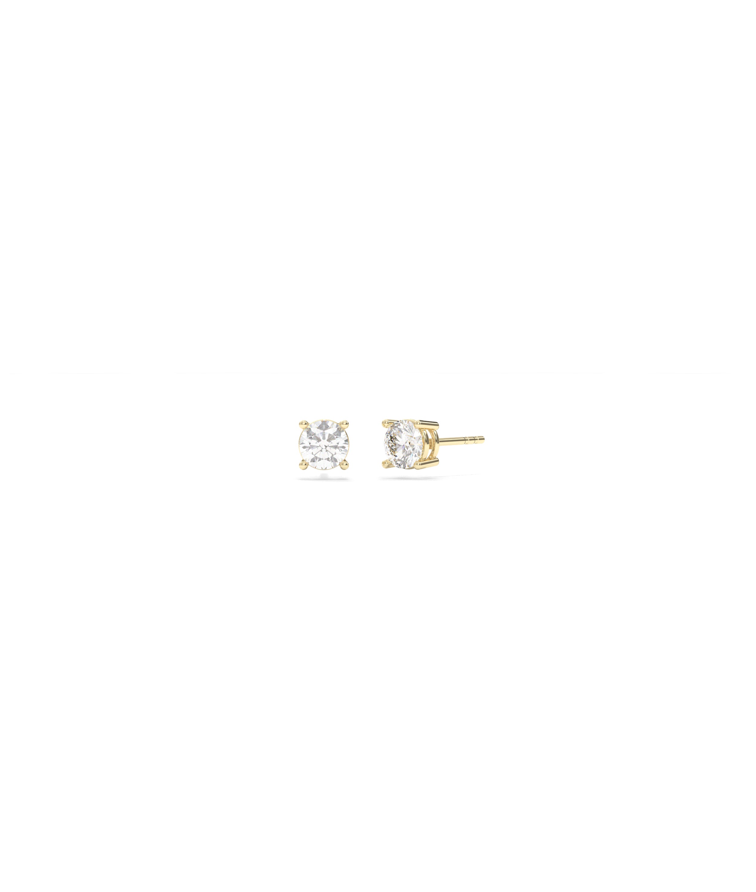 0.50 Cttw Diamond Stud Earrings- everyday jewelry