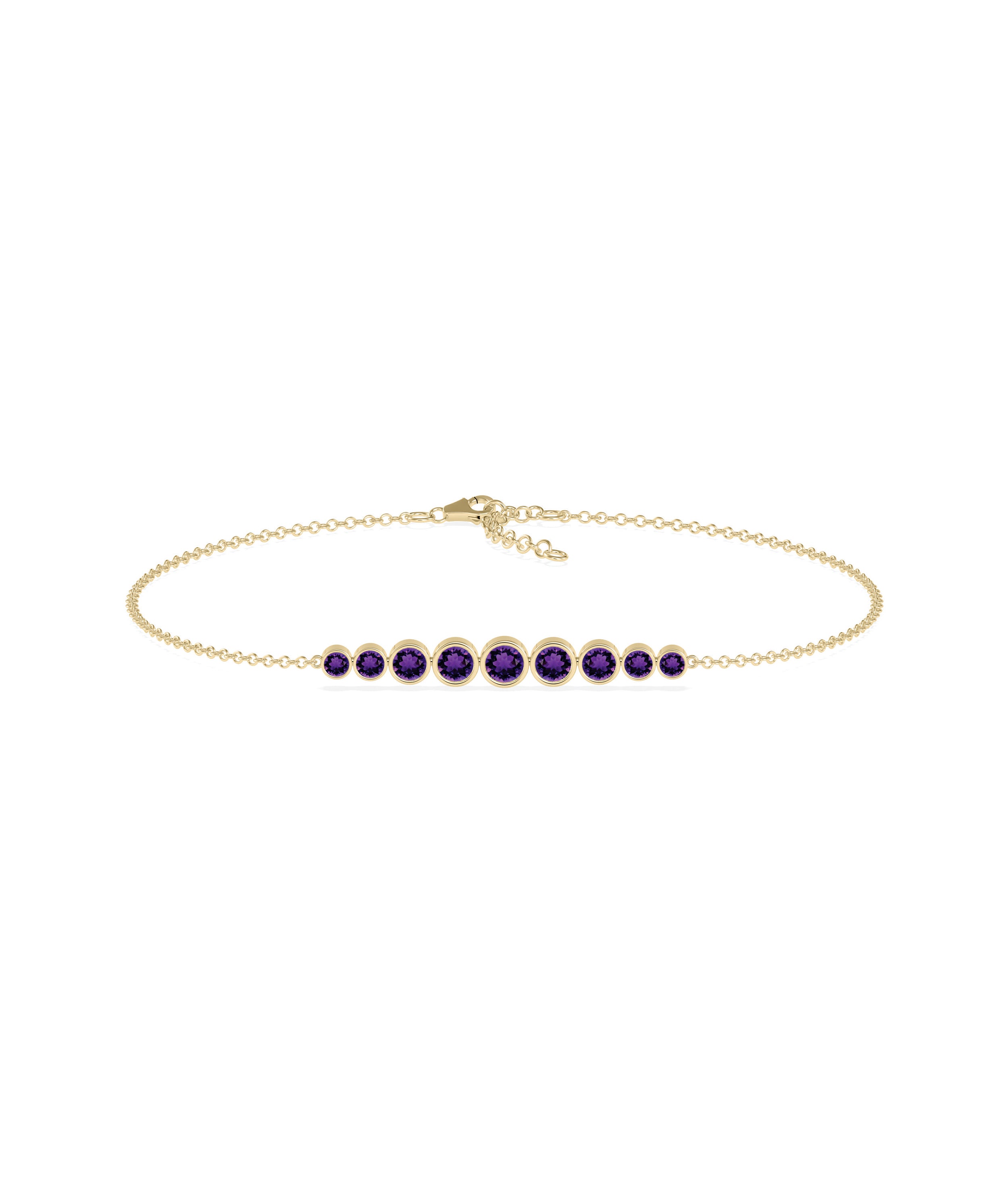 Graduating Birthstone Bracelet | Diamond Bracelet 