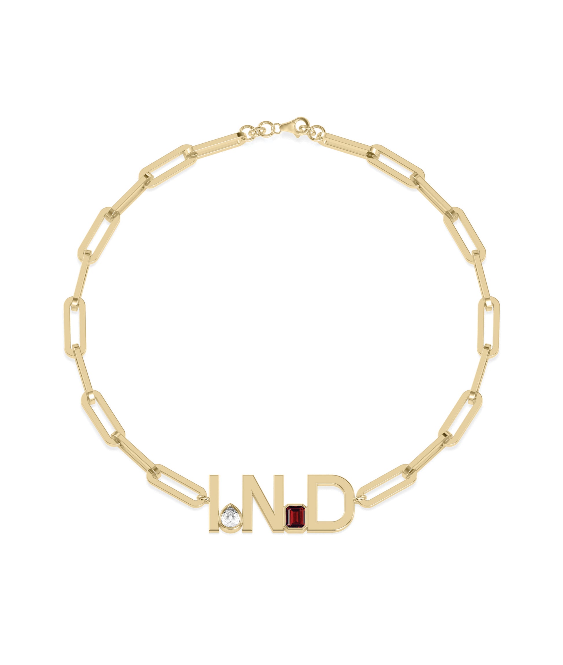 Birthstone Initials Bracelets | Diamond Bracelets For Women