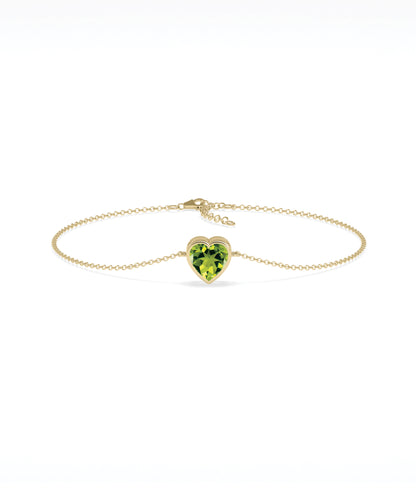 Solitaire Birthstone Bracelet- diamond bracelet