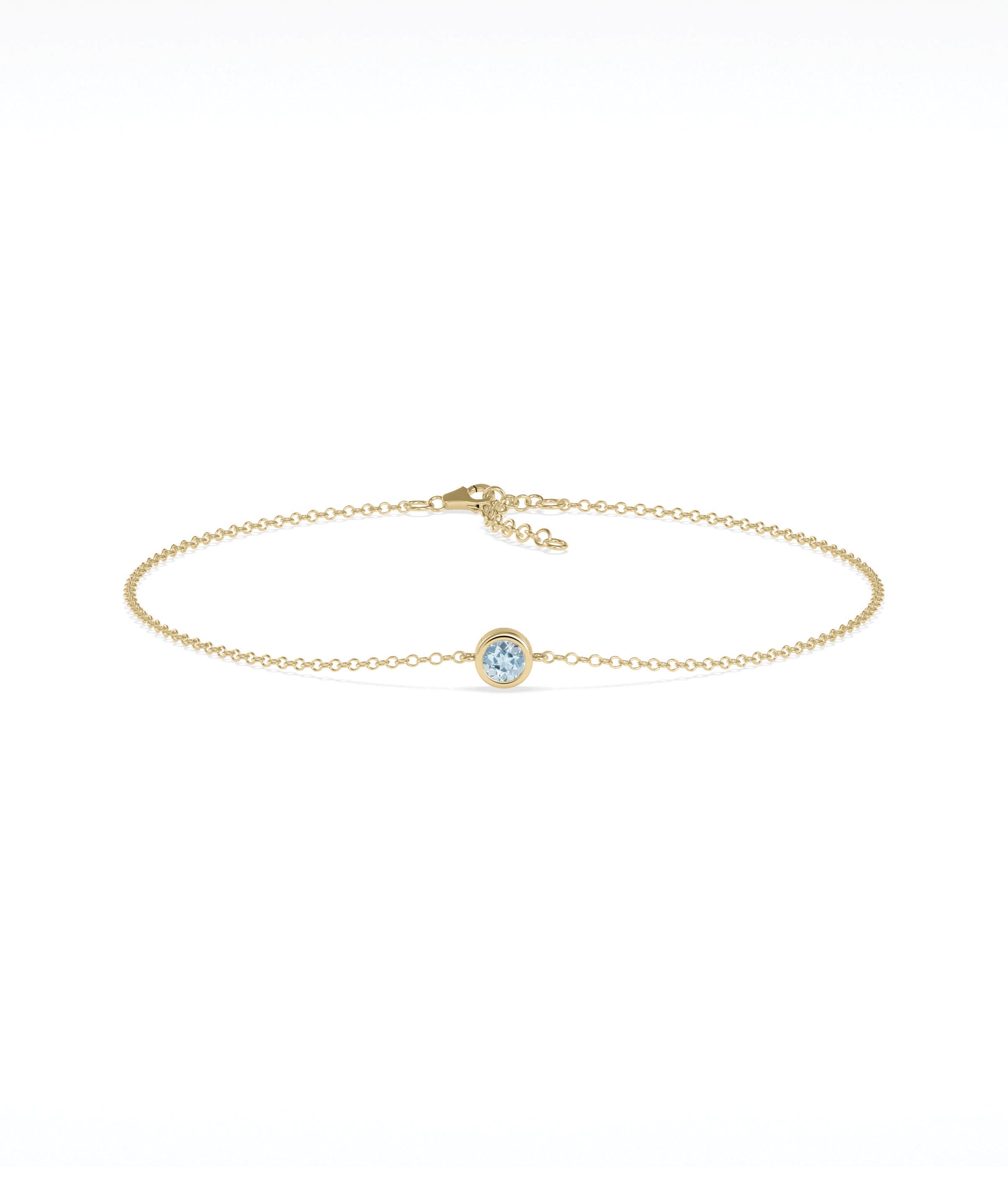 Bezel Set Cable Bracelet | Diamond Bracelet