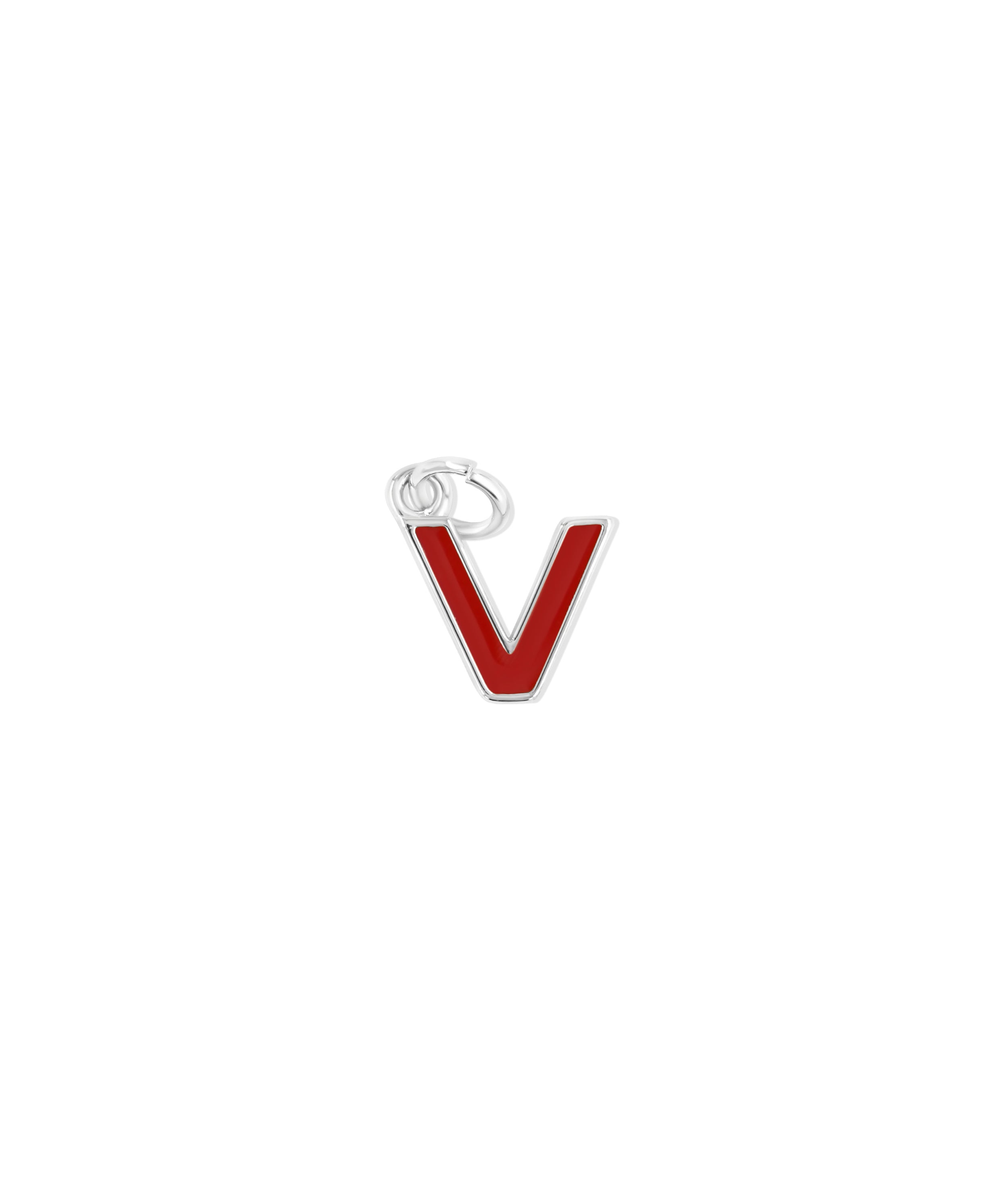 Enamel Letter Charm - 79e | Everyday 14K Gold Jewelry