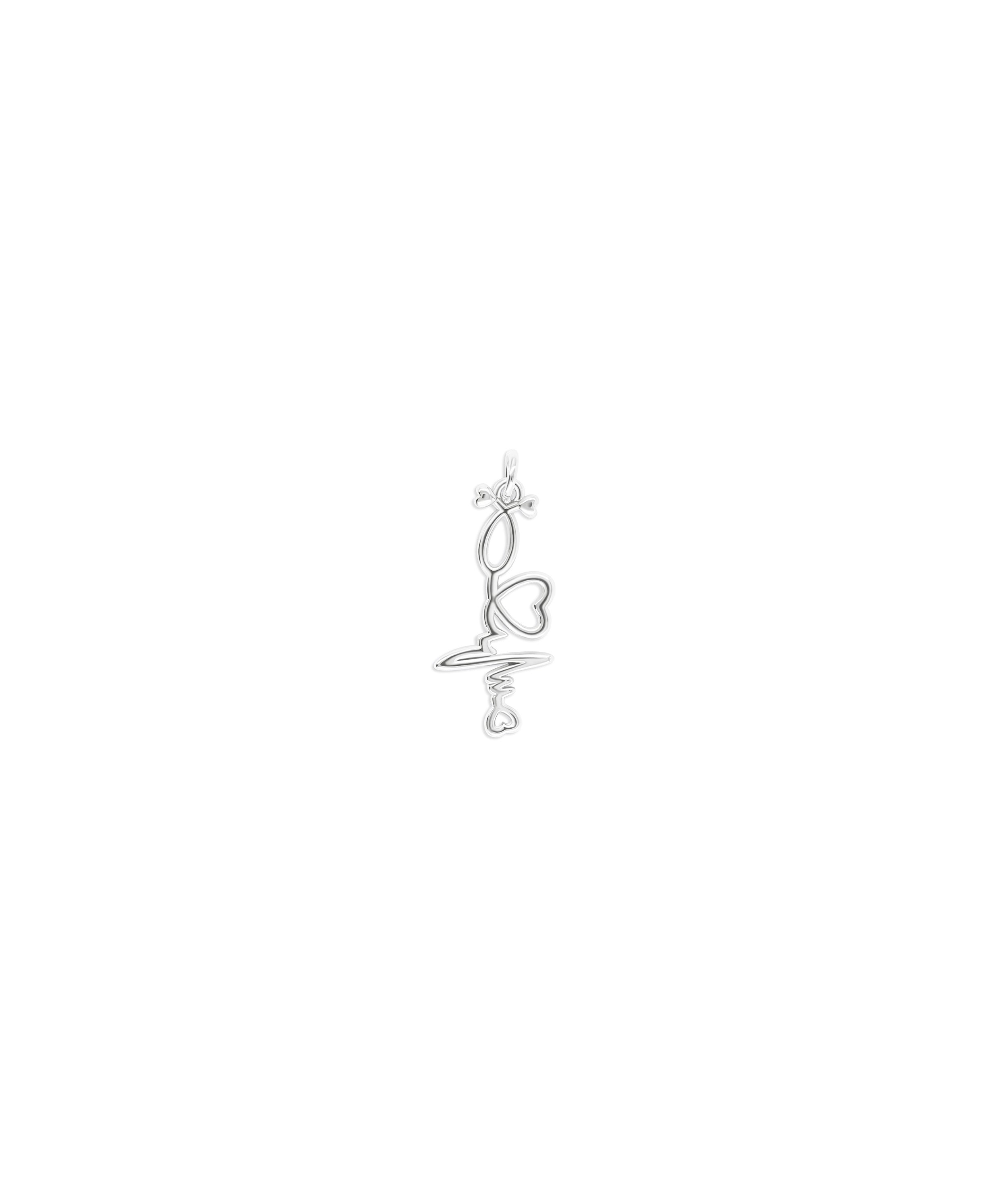 Heart Beat Gold Charm - 79e | Everyday 14K Gold Jewelry