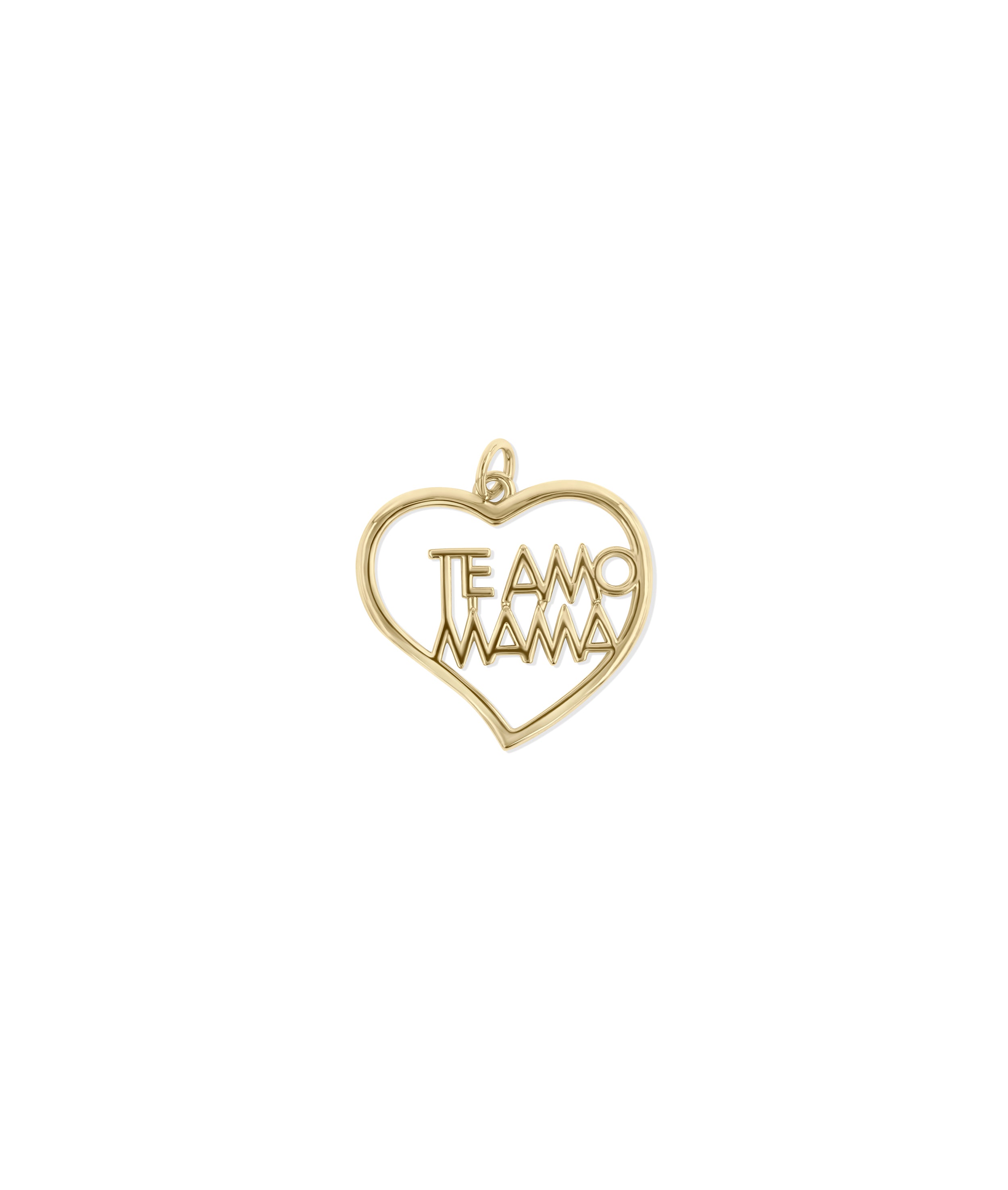 Team Mama Gold Charm - 79e | Everyday 14K Gold Jewelry