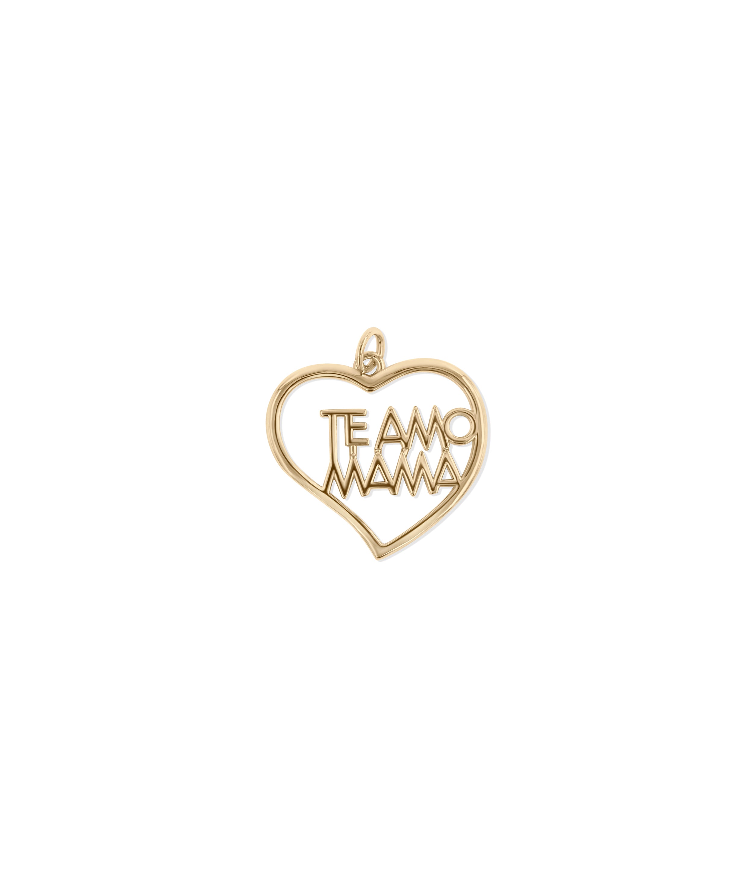 Team Mama Gold Charm - 79e | Everyday 14K Gold Jewelry