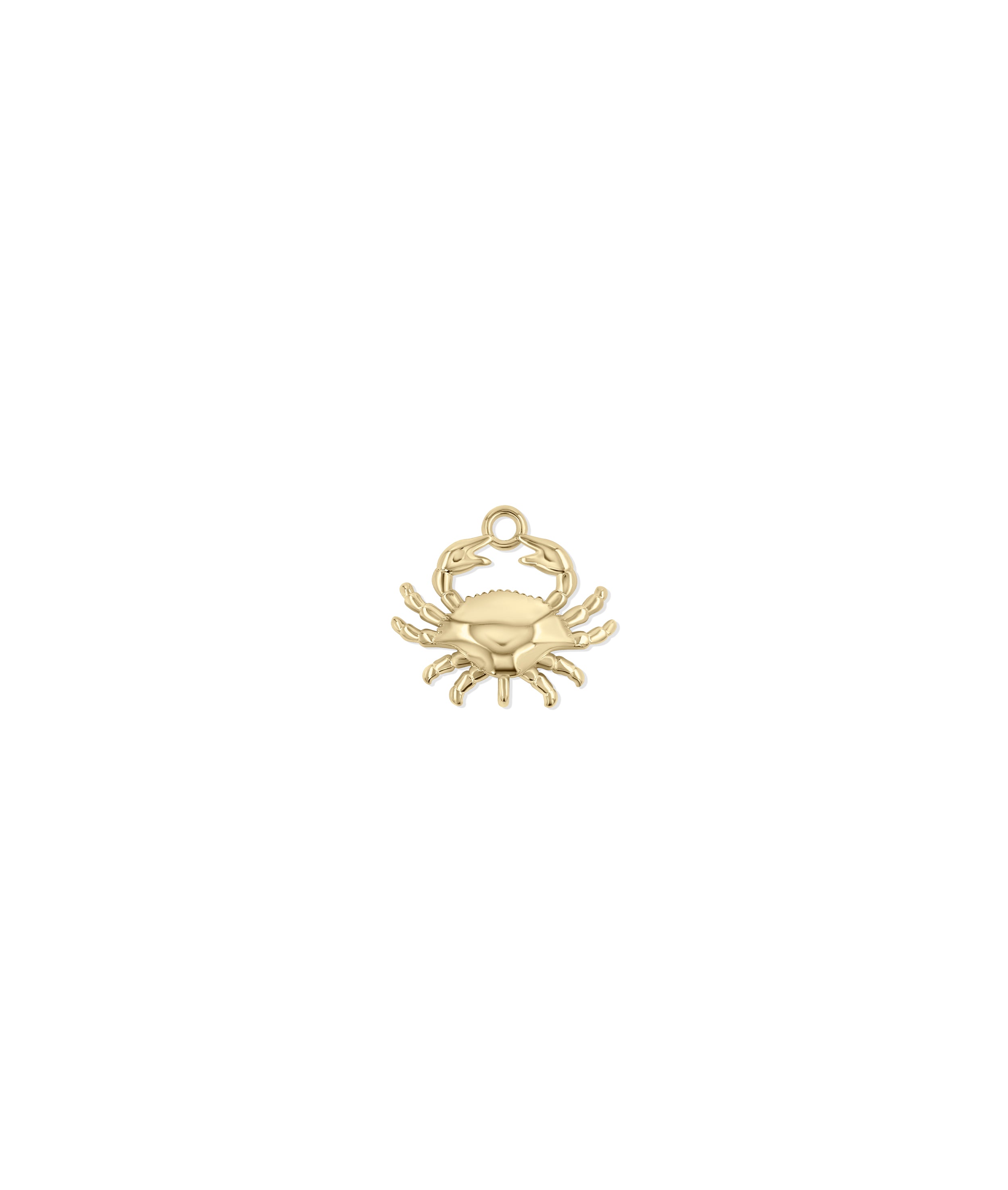 Gold Crab Charm - 79e | Everyday 14K Gold Jewelry