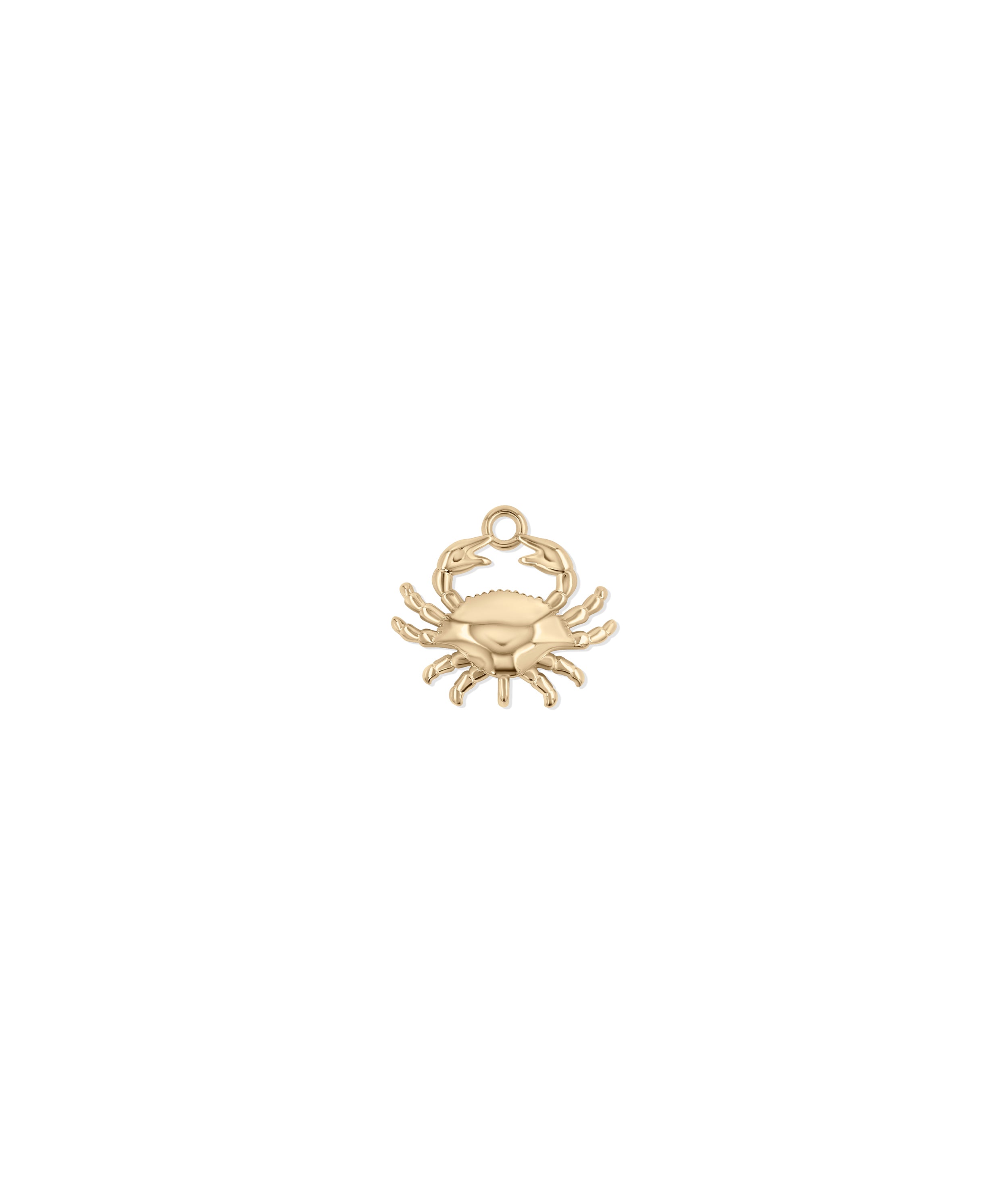 Gold Crab Charm - 79e | Everyday 14K Gold Jewelry