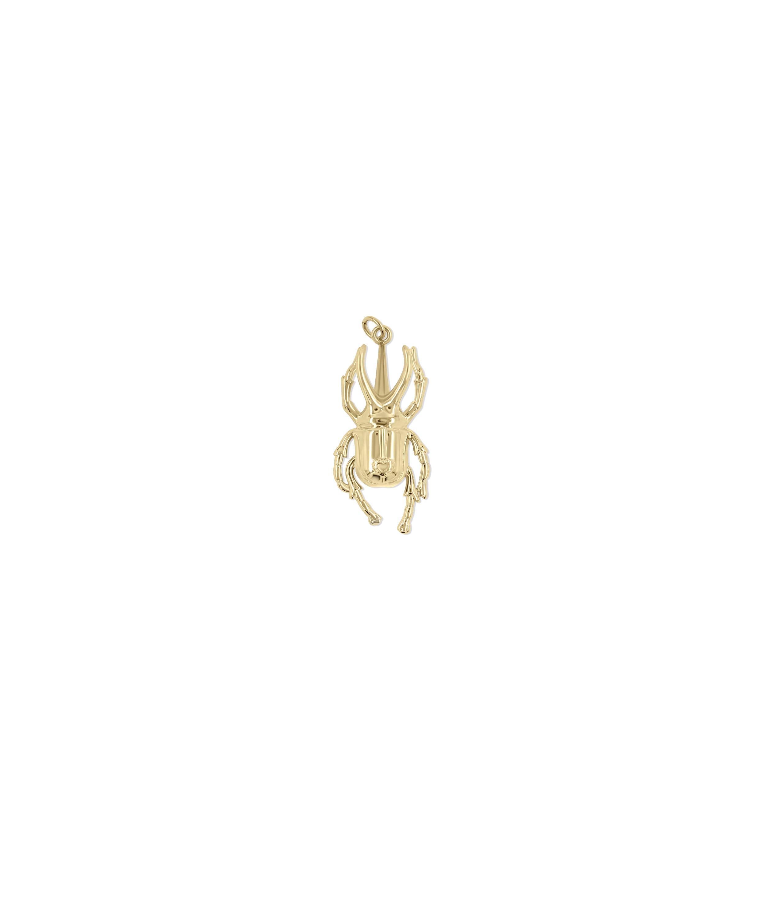 Gold Beetle Charm - 79e | Everyday 14K Gold Jewelry