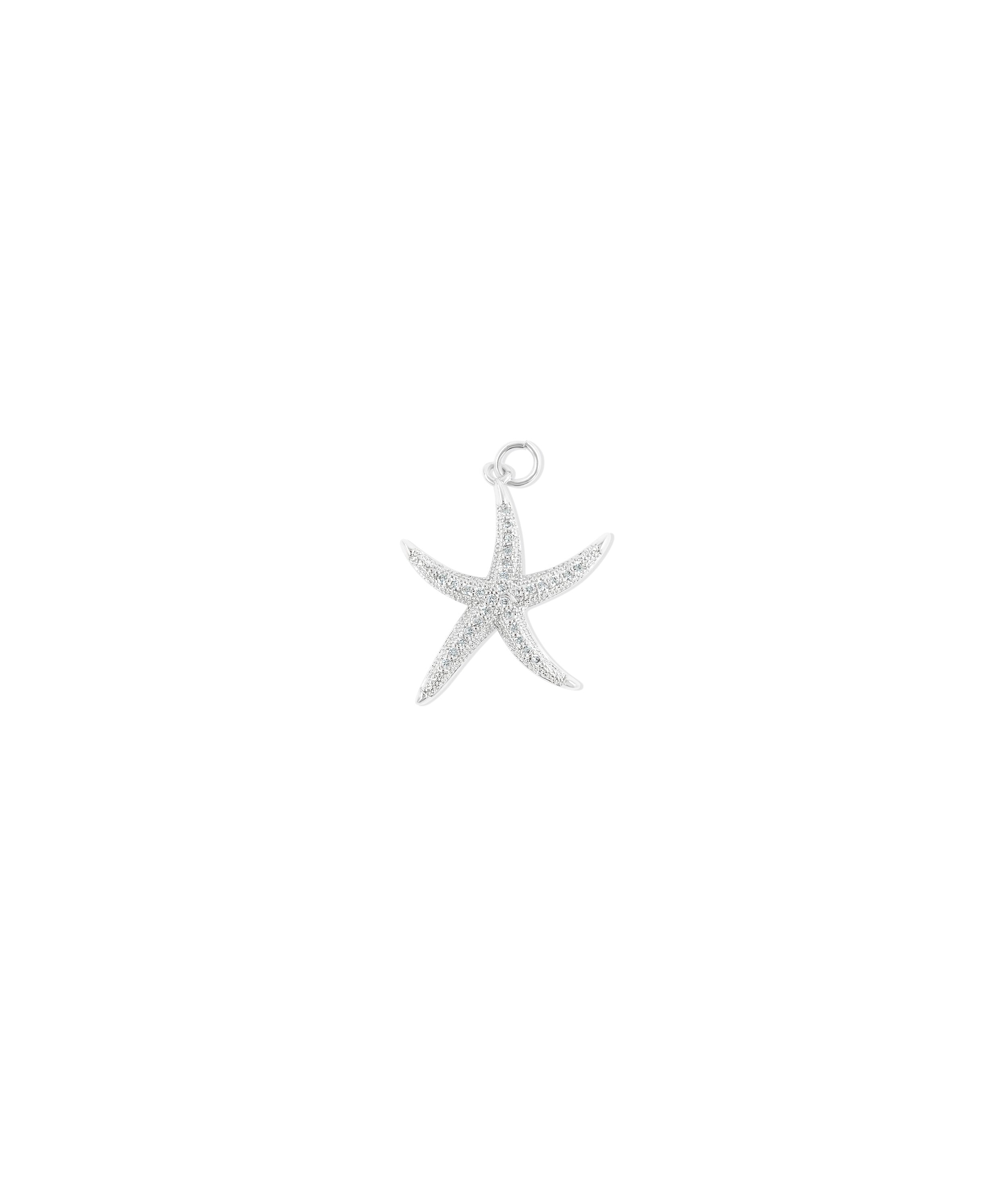 Diamond Starfish Charm - 79e | Everyday 14K Gold Jewelry
