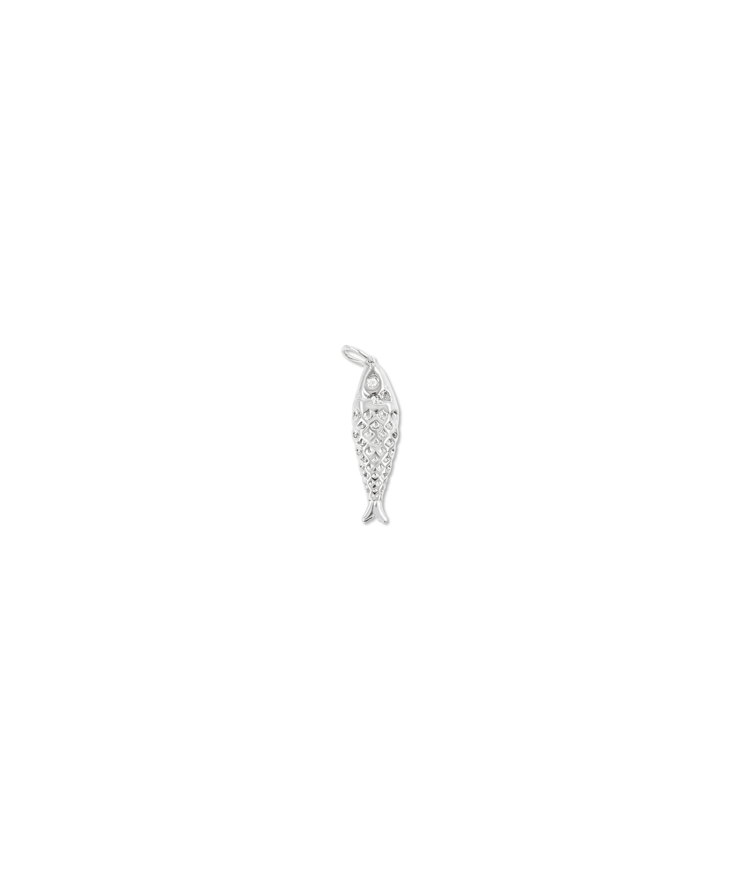 Gold Fish Charm - 79e | Everyday 14K Gold Jewelry