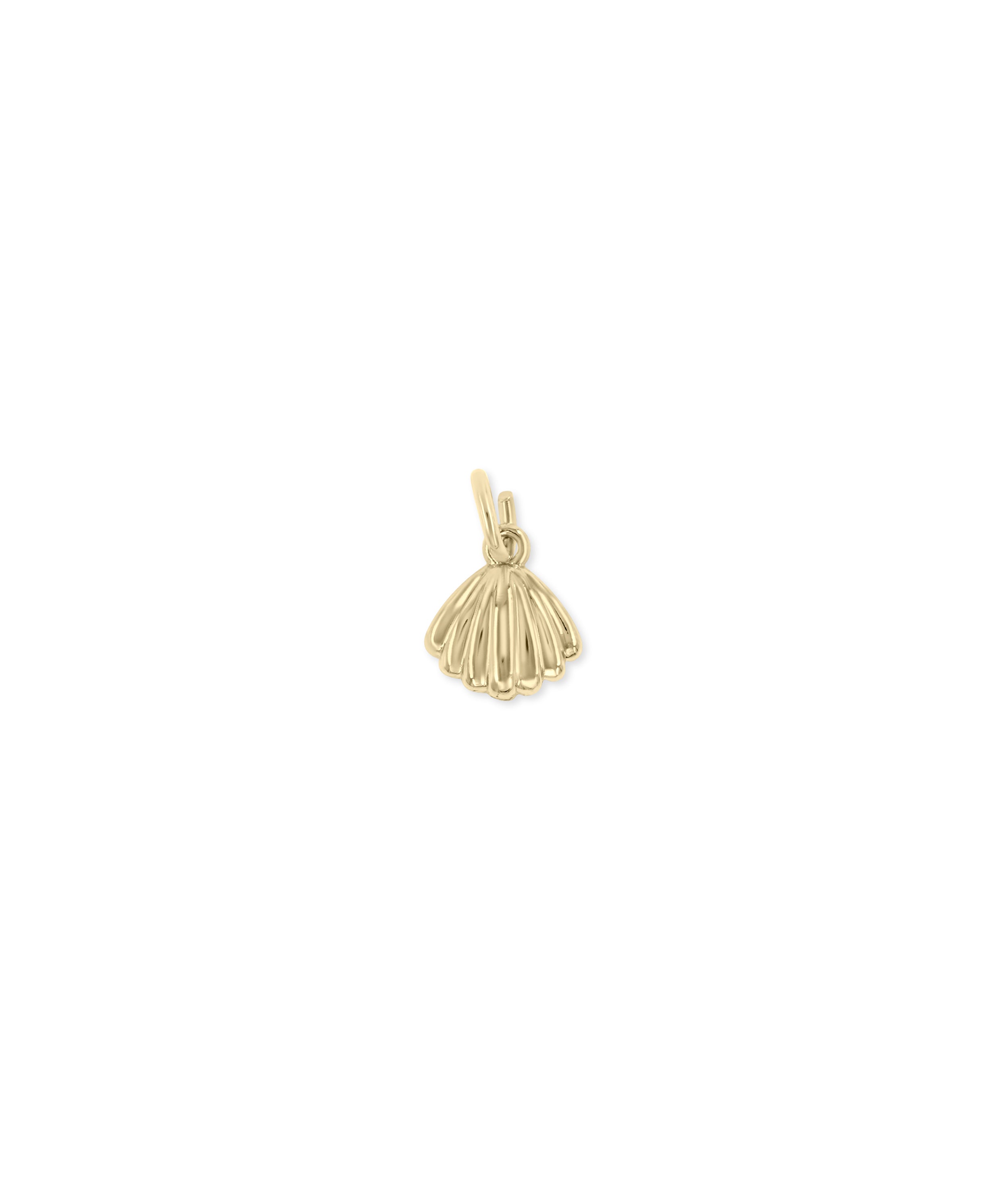 Gold Shell Charm - 79e | Everyday 14K Gold Jewelry