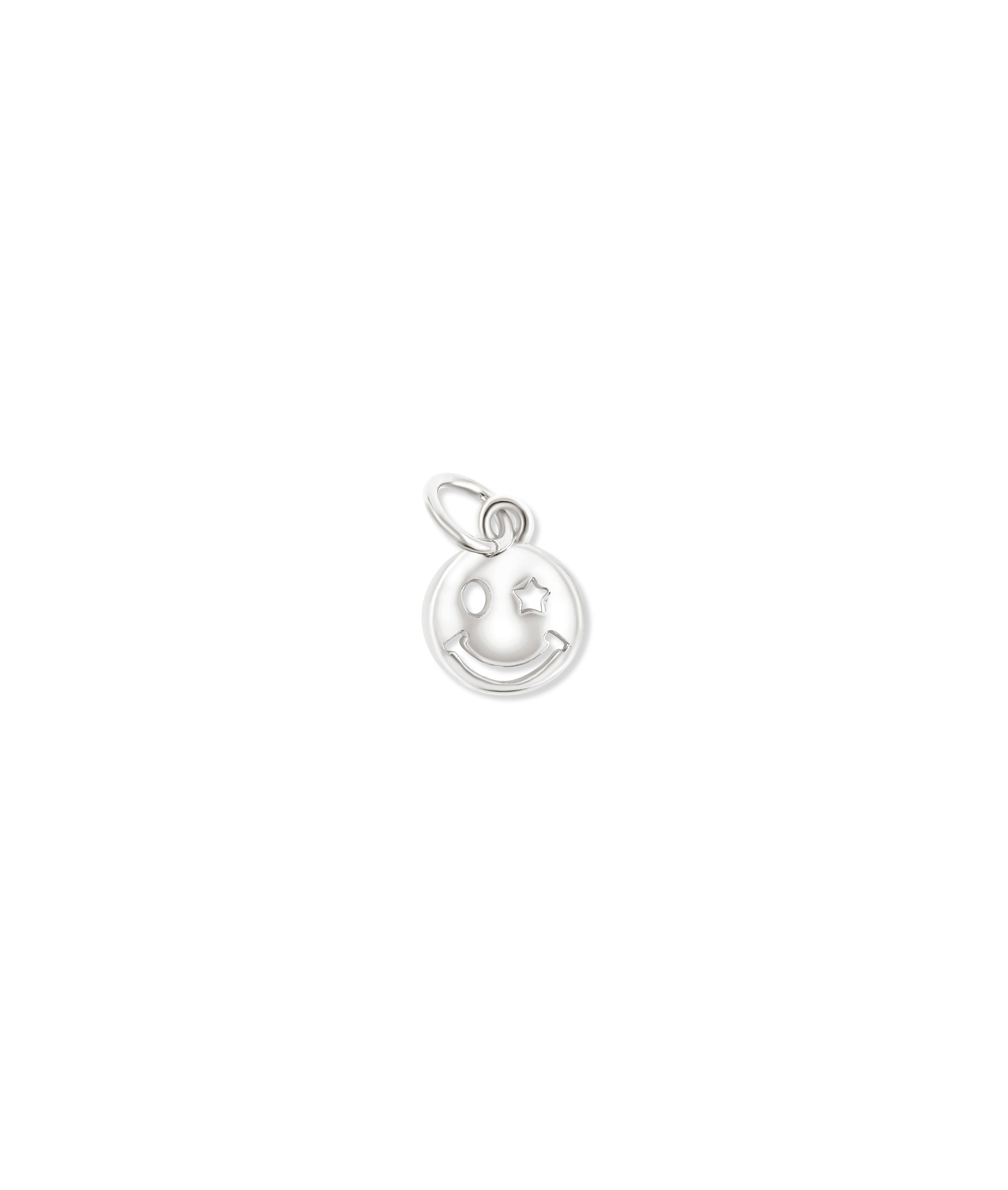 Gold Smiley Charm - 79e | Everyday 14K Gold Jewelry