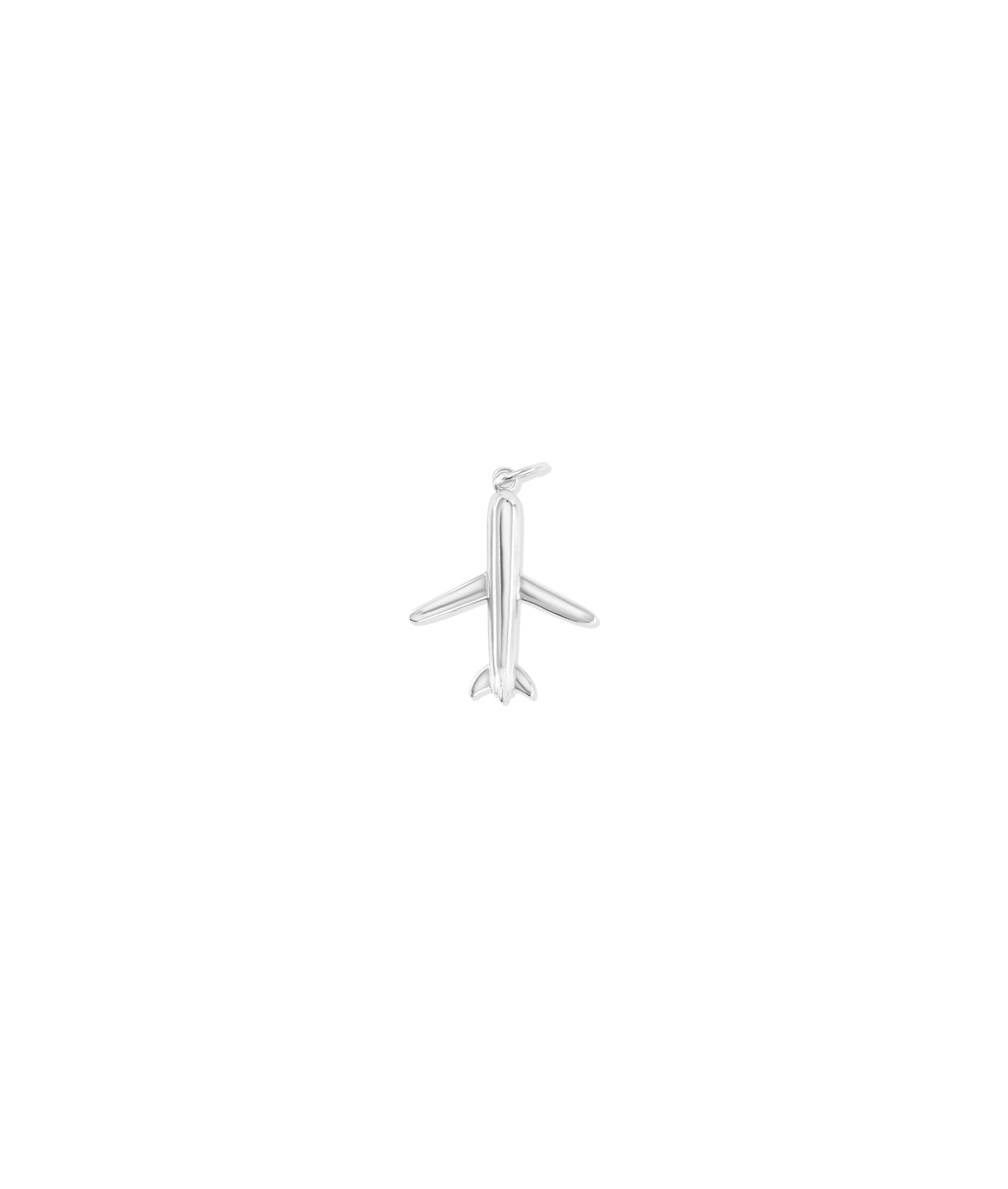 Gold Airplane Charm - 79e | Everyday 14K Gold Jewelry