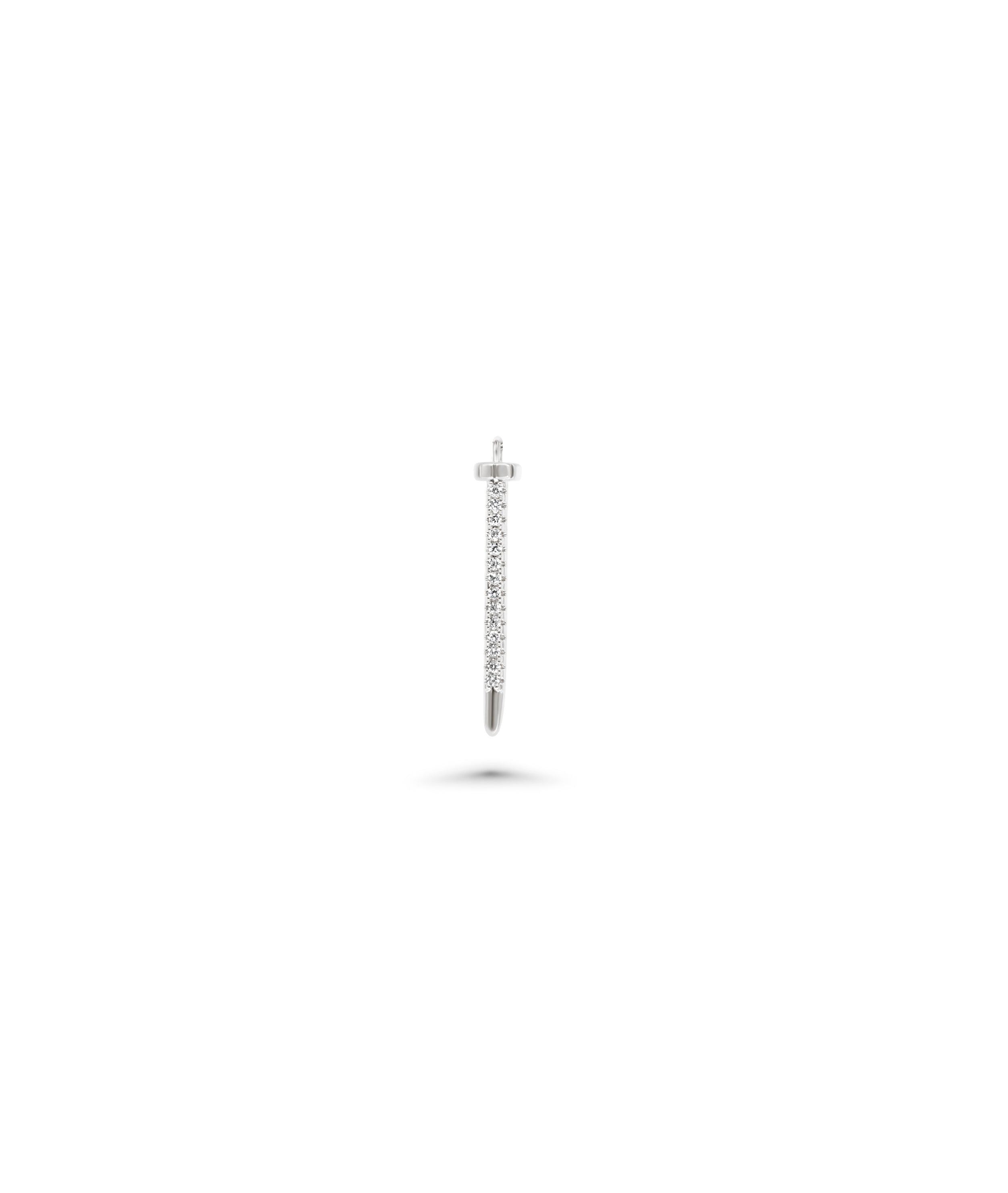 Diamond Nail Charm - 79e | Everyday 14K Gold Jewelry