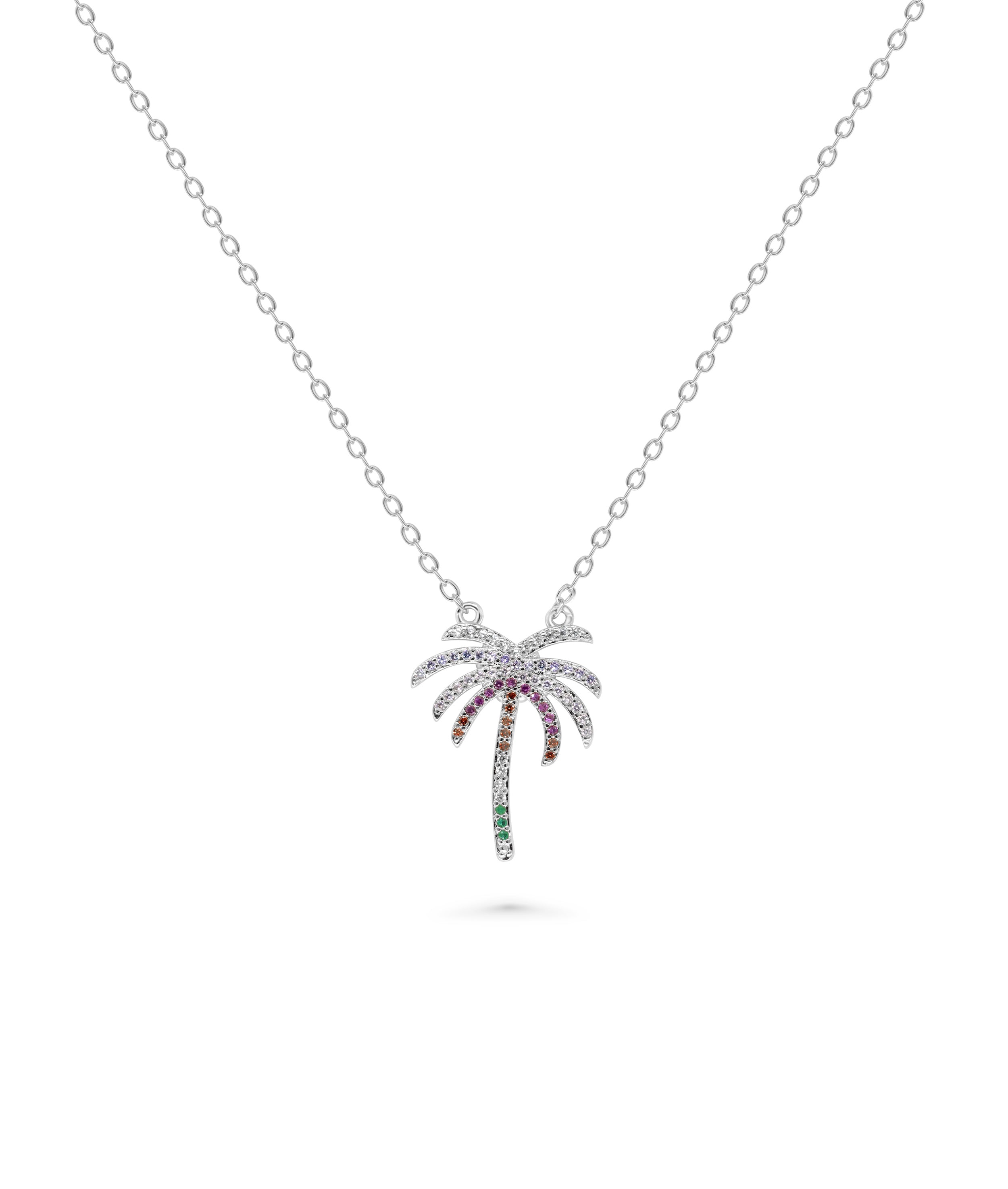 Palm Tree Necklace - 79e | Everyday 14K Gold Jewelry