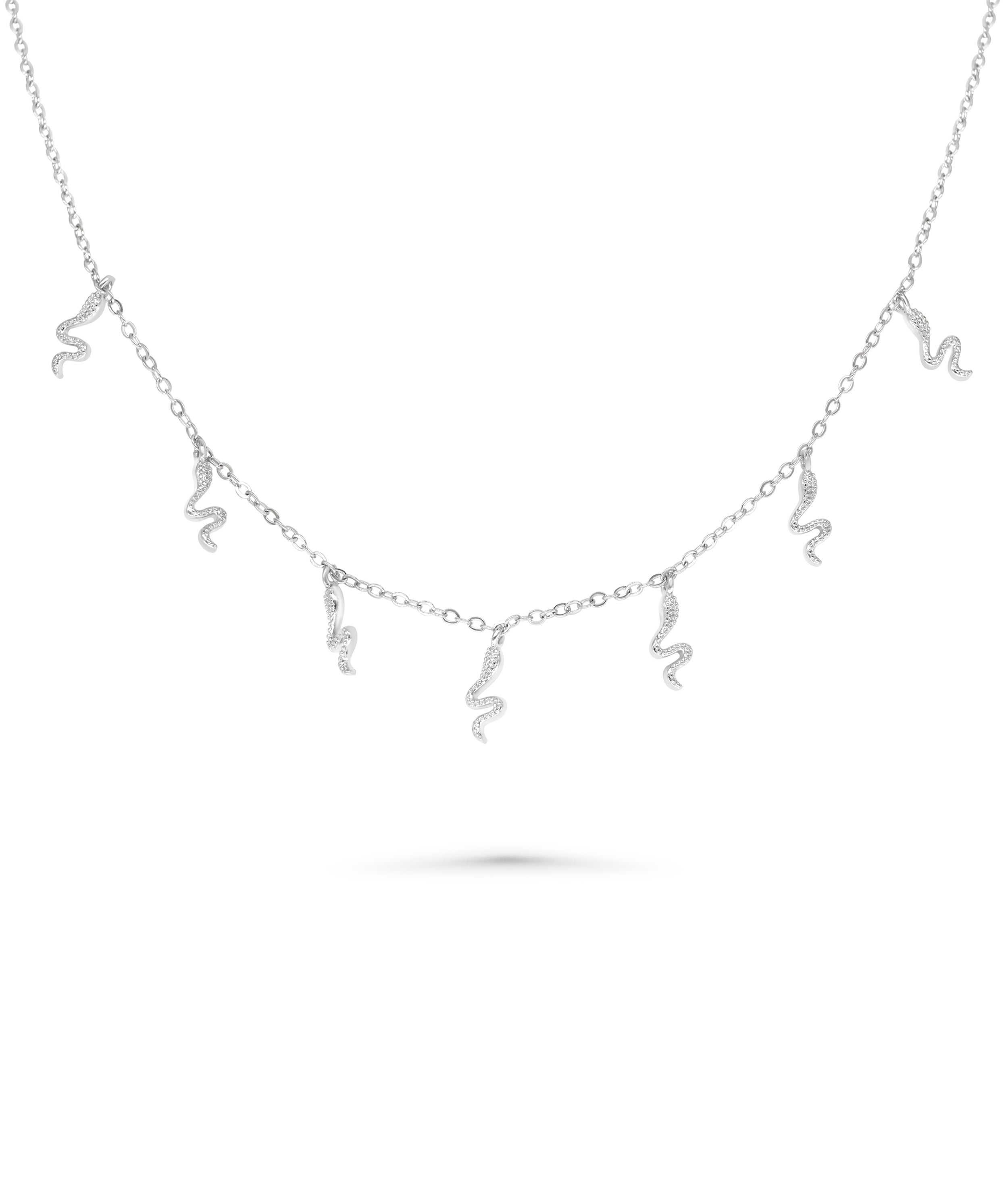 Snake Drop Necklace - 79e | Everyday 14K Gold Jewelry