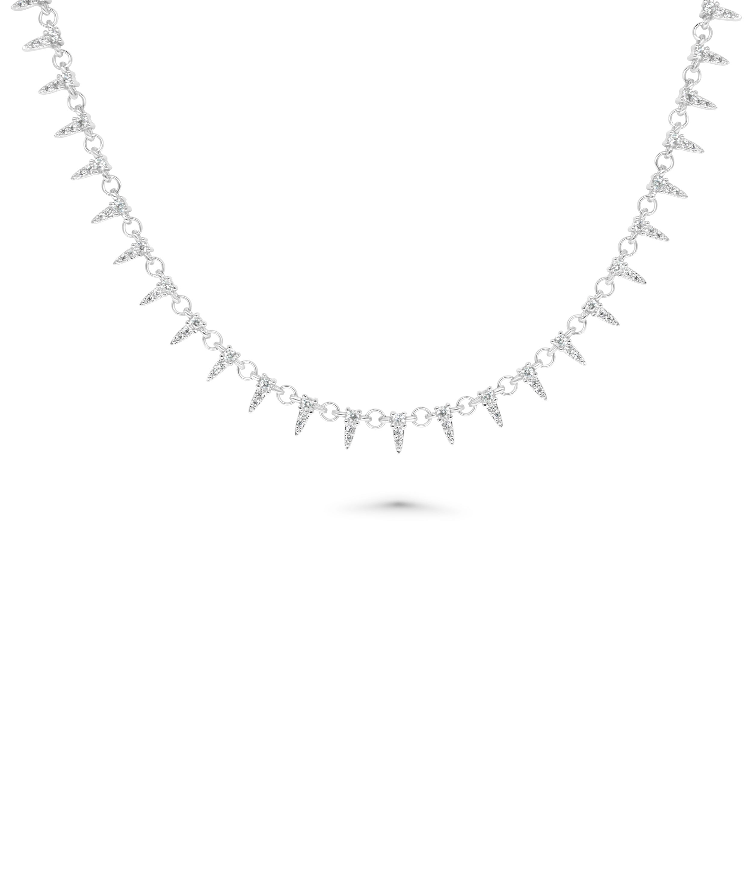 Layered Spikes Necklace - 79e | Everyday 14K Gold Jewelry