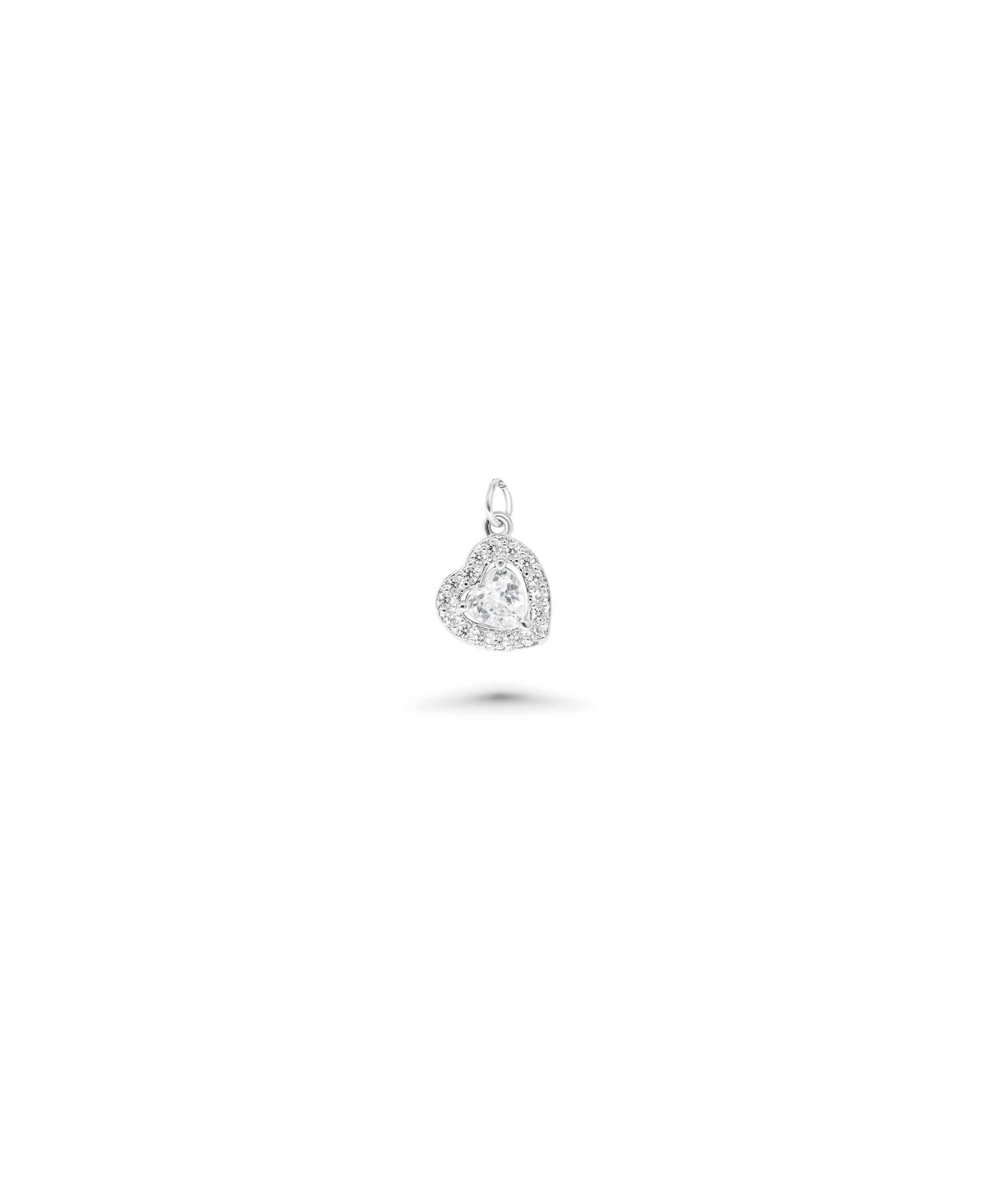 Diamond Solitaire Charm - 79e | Everyday 14K Gold Jewelry
