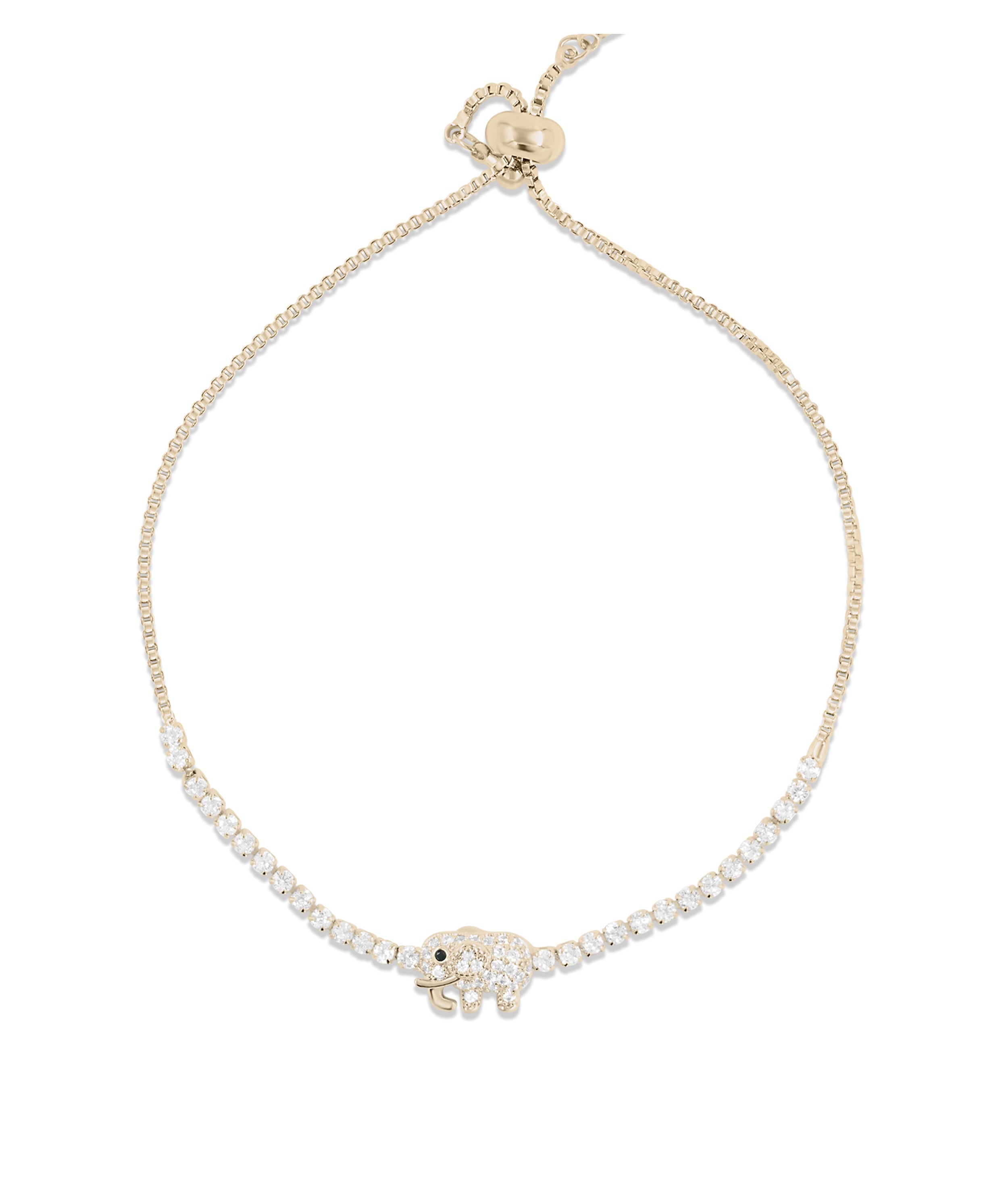 Elephant Bolo Bracelet - 79e | Everyday 14K Gold Jewelry